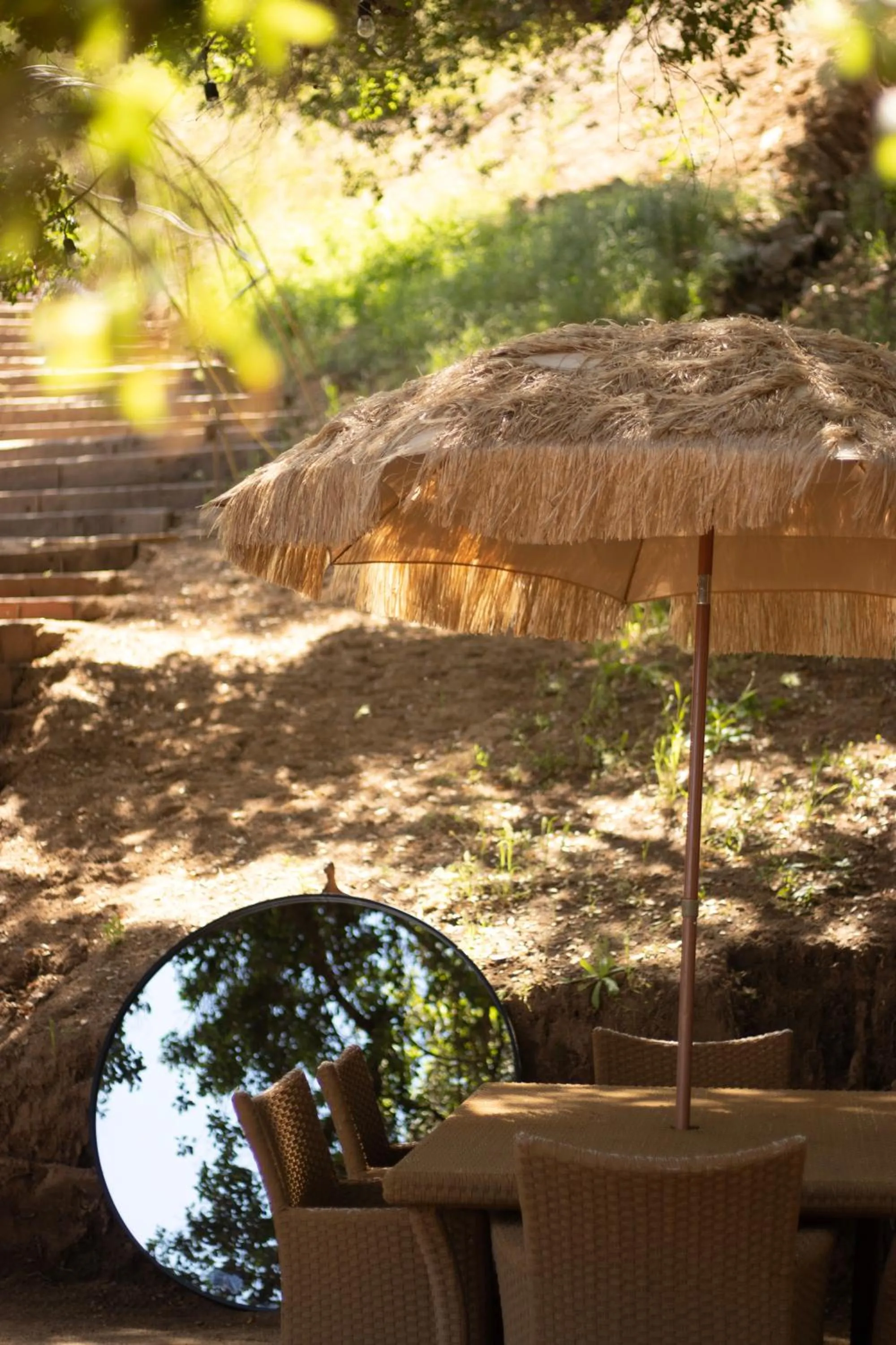 Patio in Boskenvid Hotel - Romantic Treehouses & Skypool