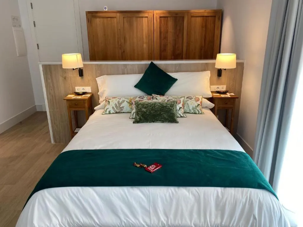 Bed in Apartamentos Turísticos La Plaza