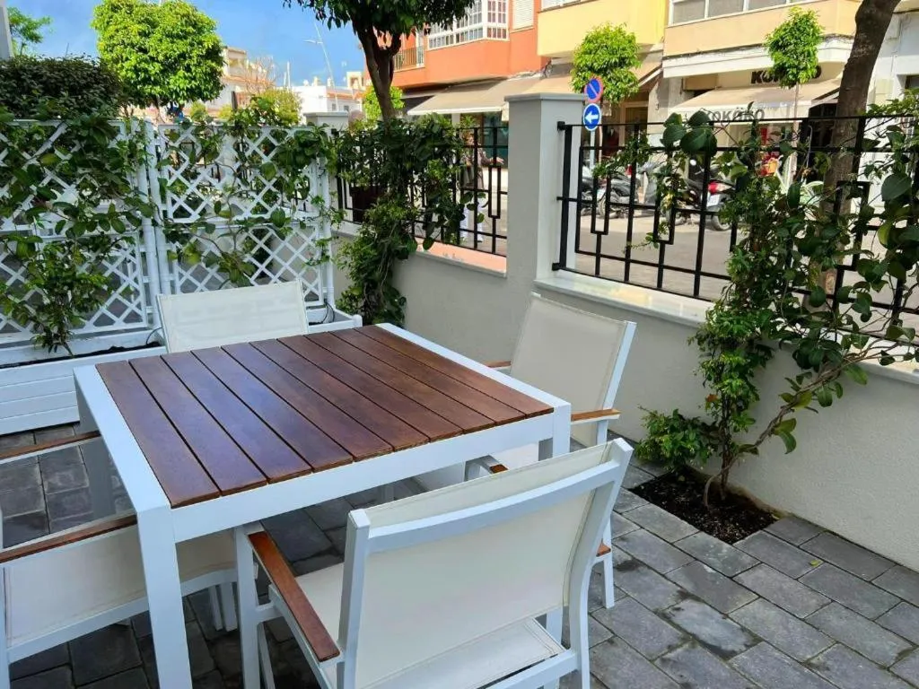 Patio in Apartamentos Turísticos La Plaza