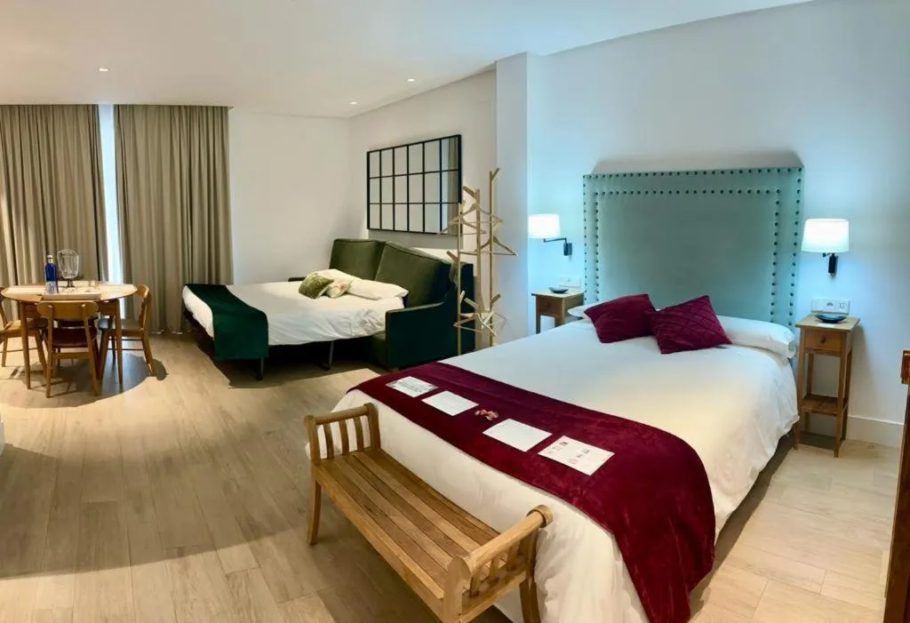 Bed in Apartamentos Turísticos La Plaza