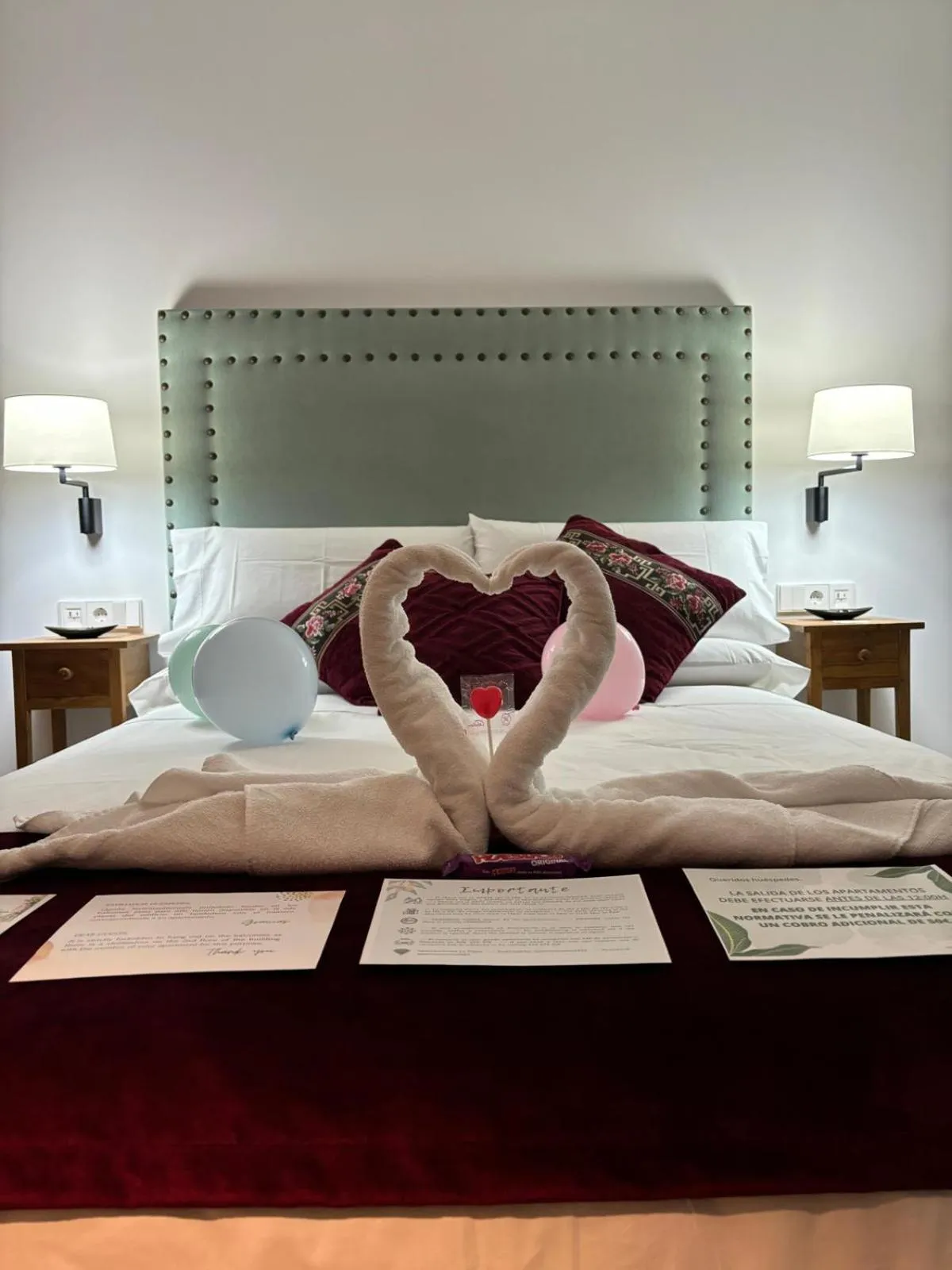 Bed in Apartamentos Turísticos La Plaza