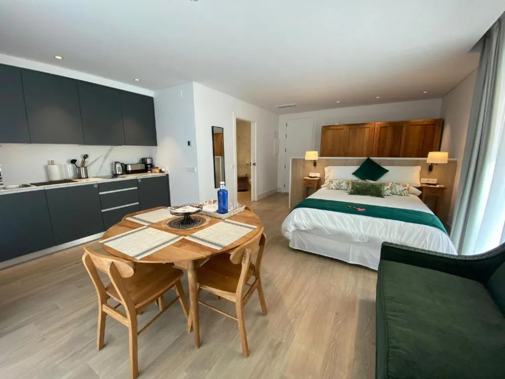 Bed in Apartamentos Turísticos La Plaza