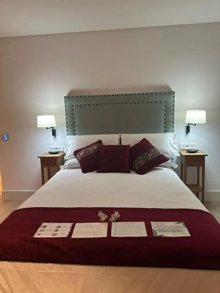 Bed in Apartamentos Turísticos La Plaza