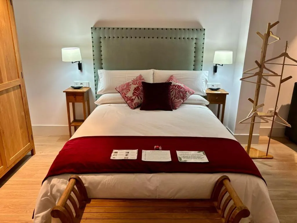 Bed in Apartamentos Turísticos La Plaza