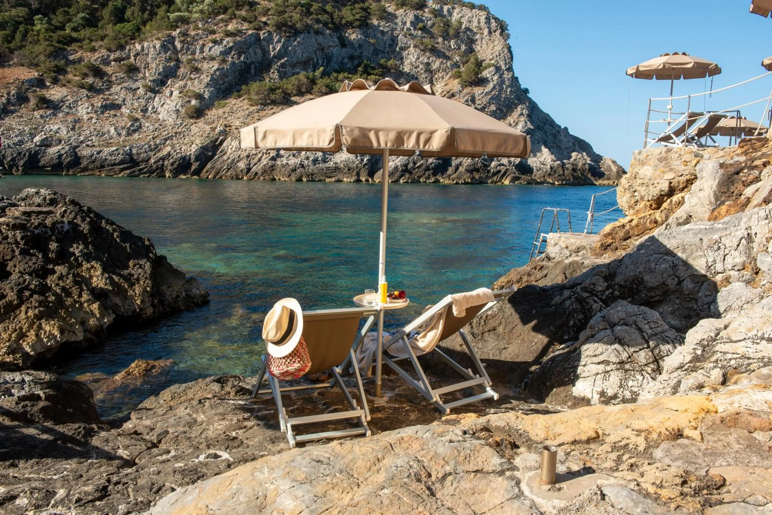 Natural landscape in Boutique Hotel Torre Di Cala Piccola