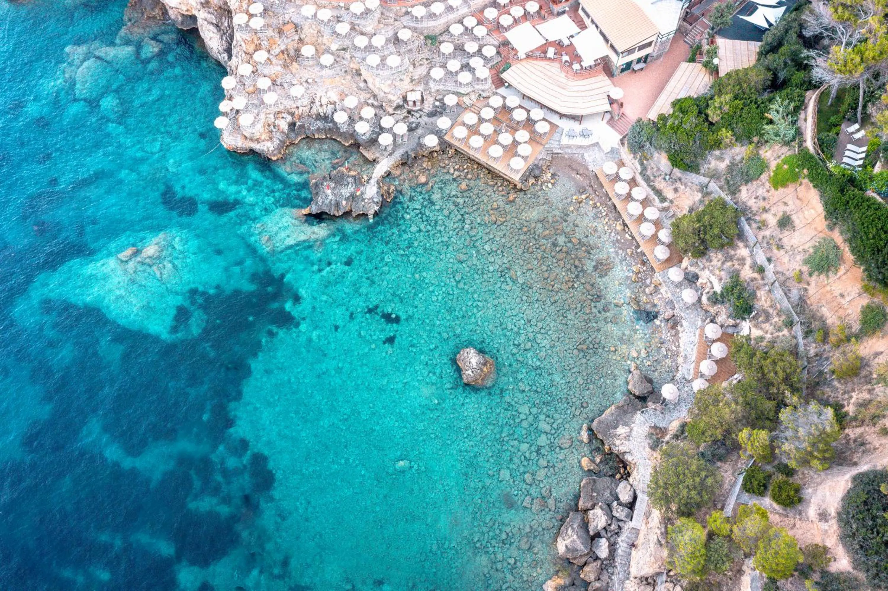 Natural landscape in Boutique Hotel Torre Di Cala Piccola