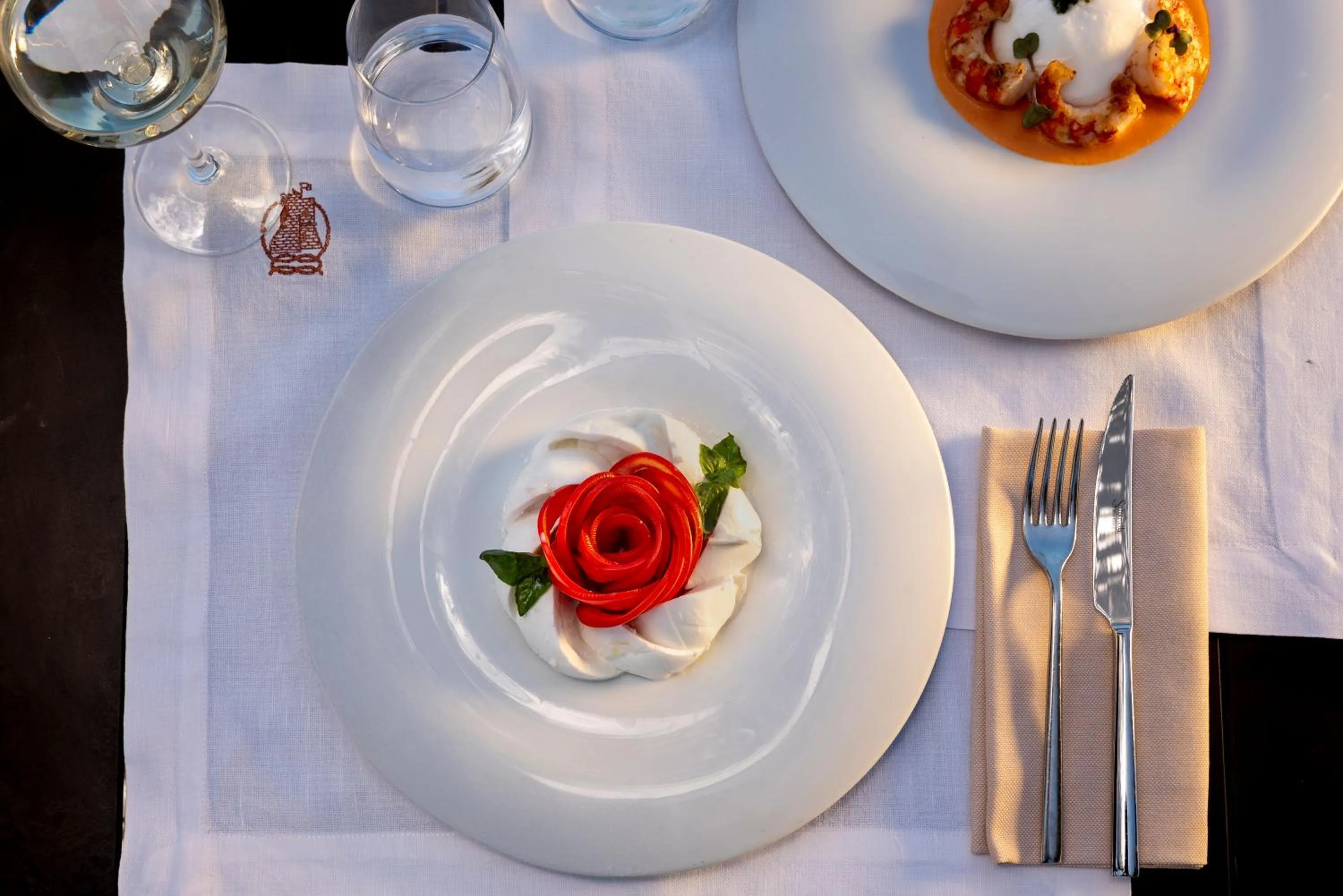 Restaurant/places to eat in Boutique Hotel Torre Di Cala Piccola