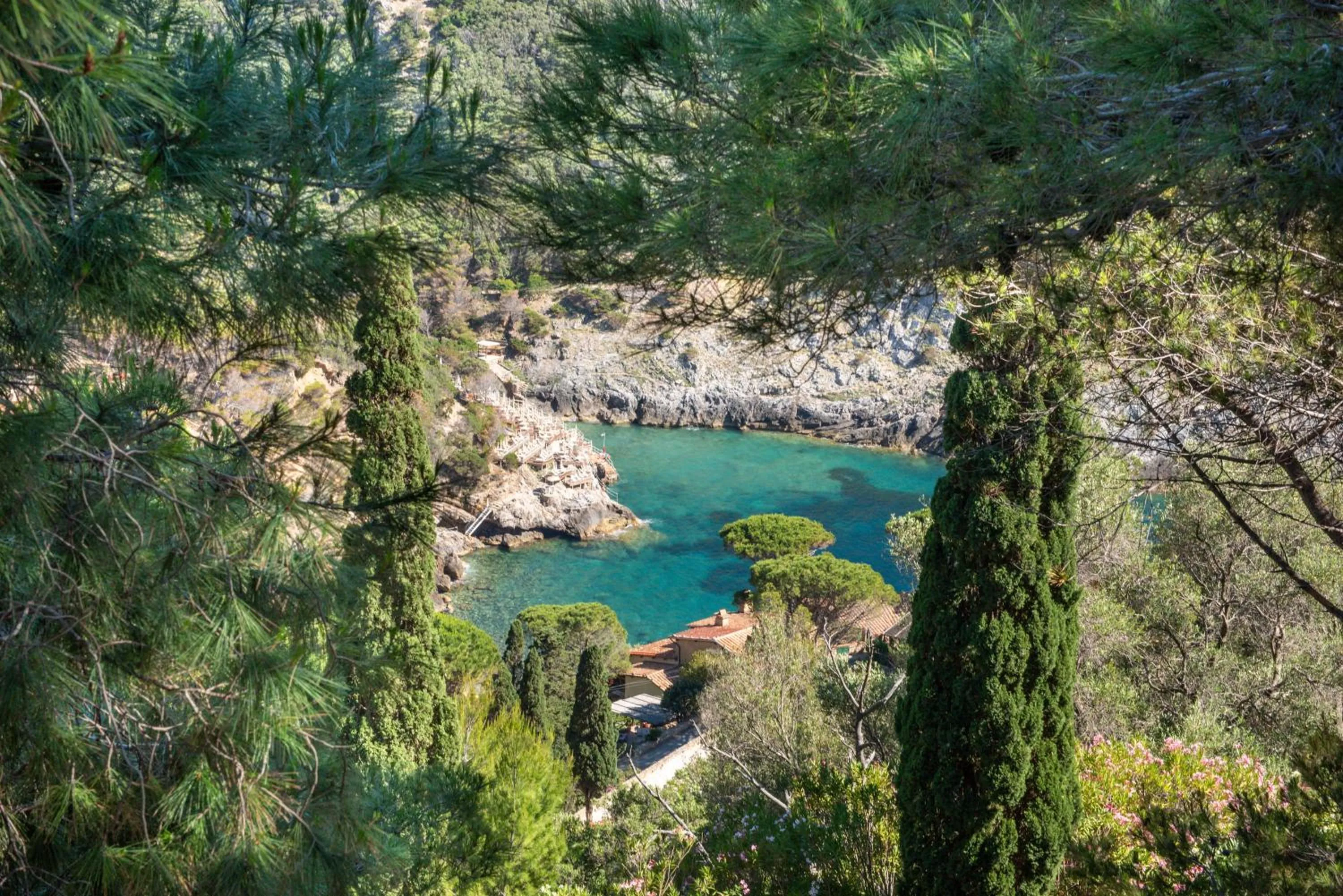 Natural landscape in Boutique Hotel Torre Di Cala Piccola