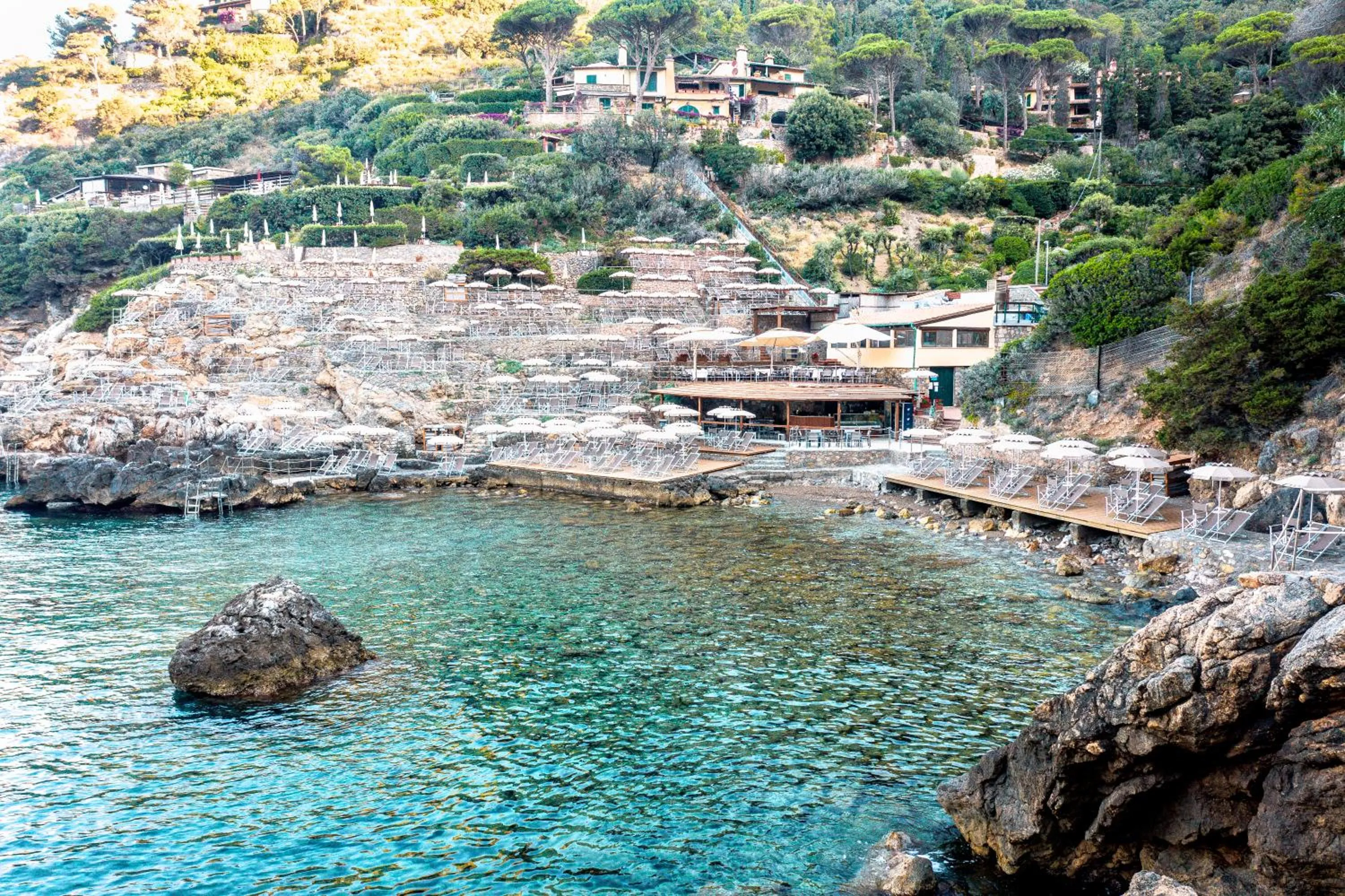 Natural landscape in Boutique Hotel Torre Di Cala Piccola