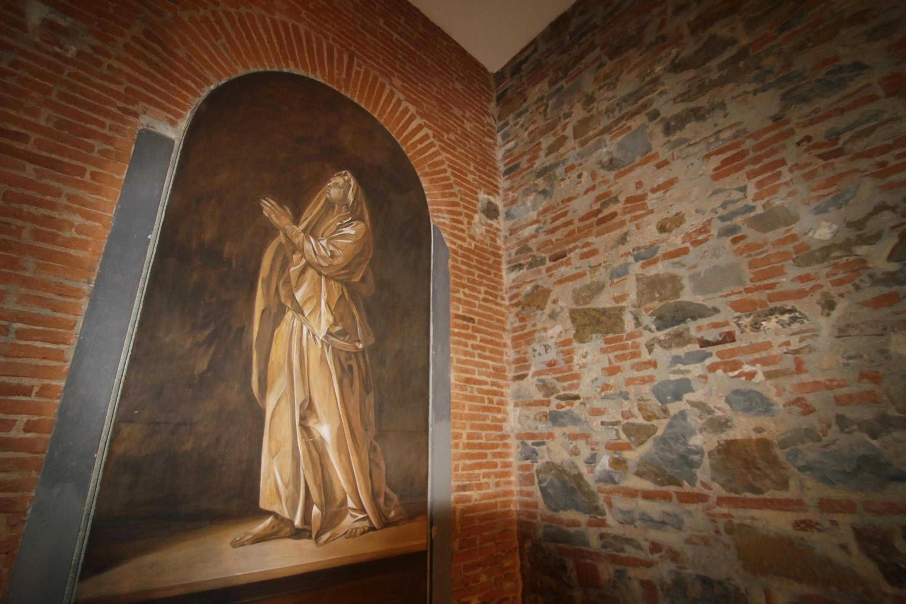 Decorative detail in Hotel Villa Betania