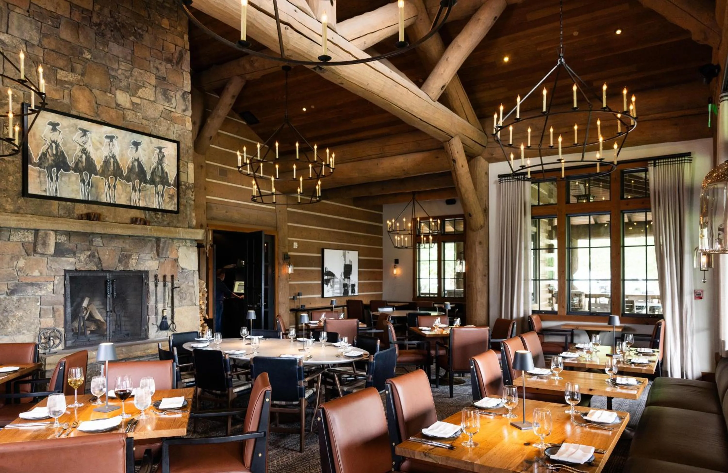 Restaurant/places to eat in The Sylvan Lodge at Snake River Sporting Club