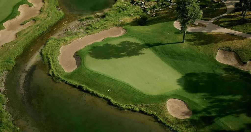 Golfcourse in The Sylvan Lodge at Snake River Sporting Club