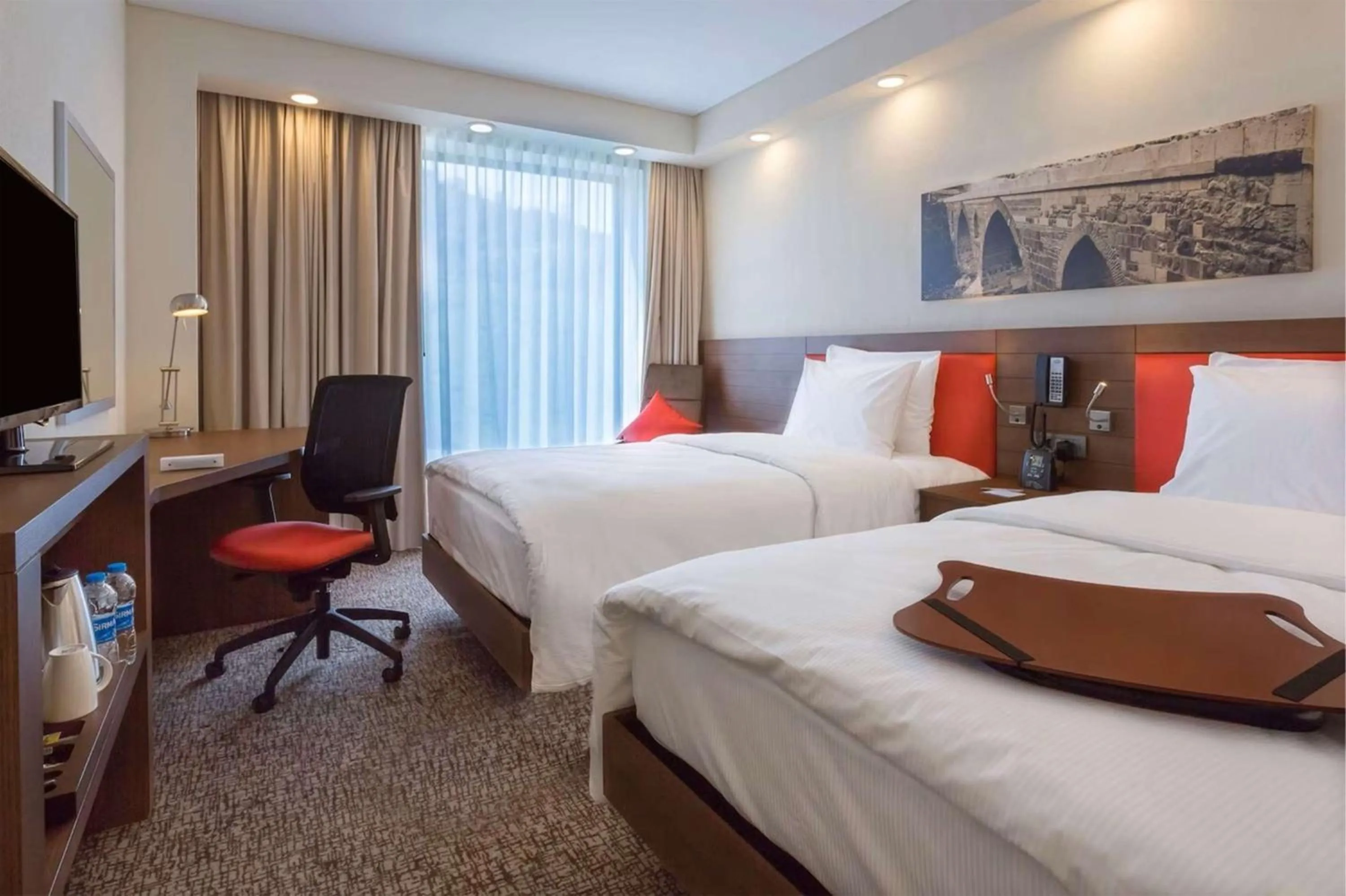 Bedroom, Bed in Hampton by Hilton Samsun