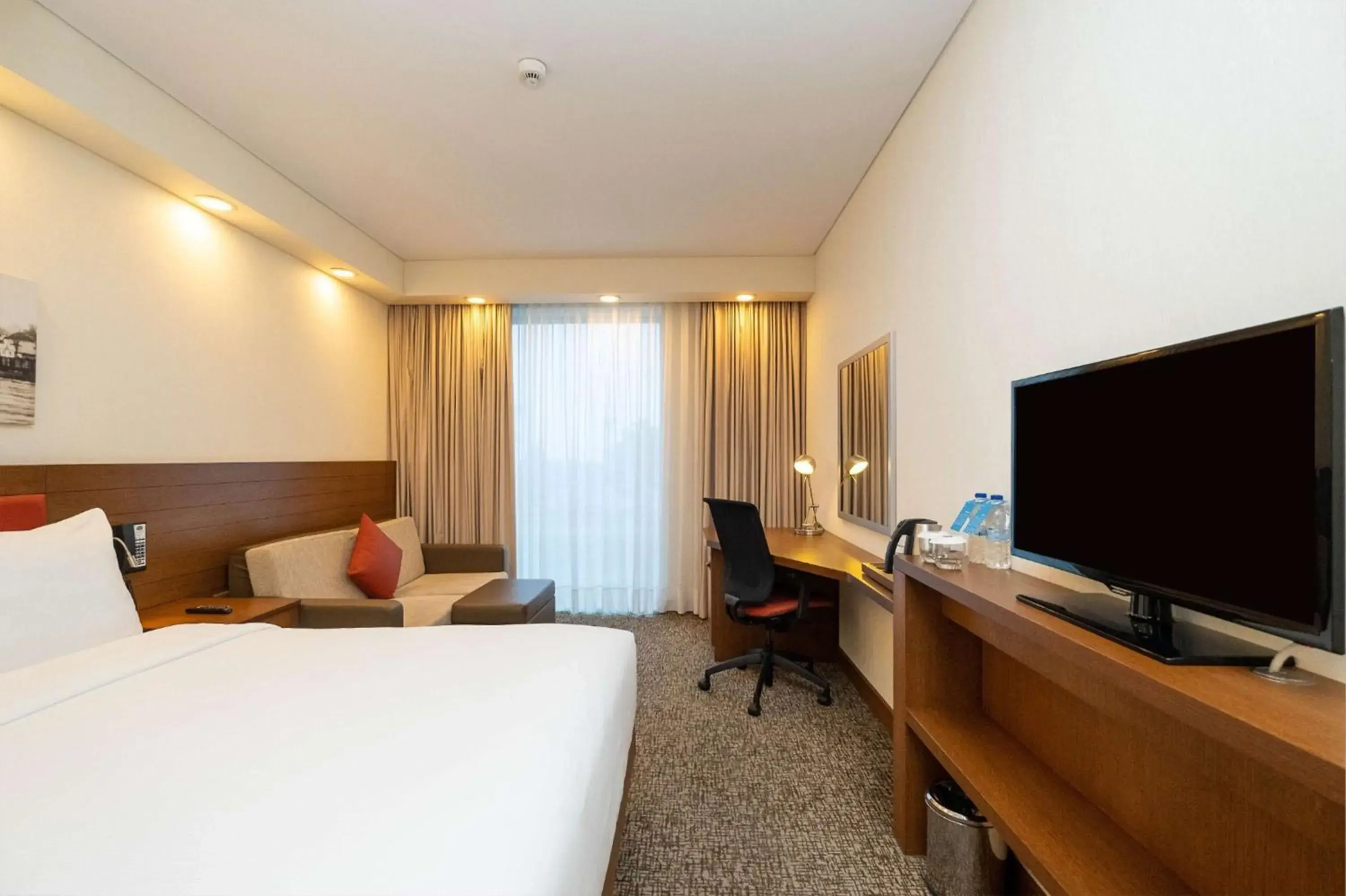Queen Room with Roll-In Shower - Mobility Accessible/Non-Smoking in Hampton by Hilton Samsun Queen Room with Roll-In Shower - Mobility Accessible/Non-Smoking in Hampton by Hilton Samsun