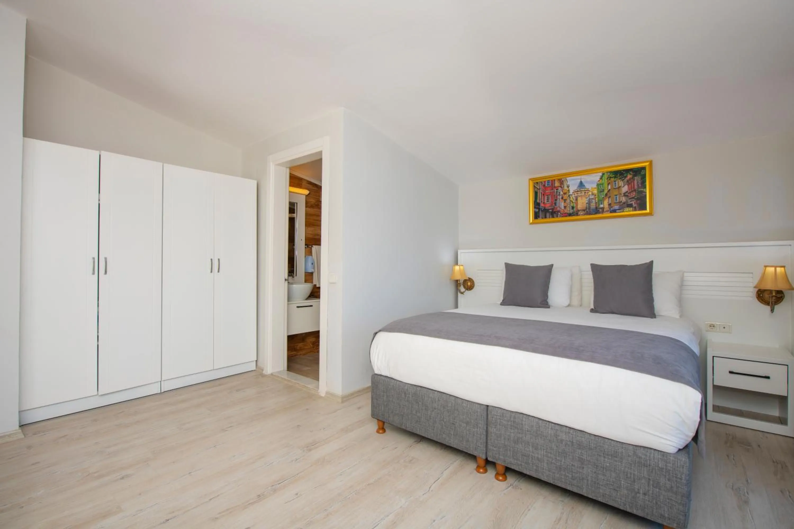 Bed in Mia Casa Hotel