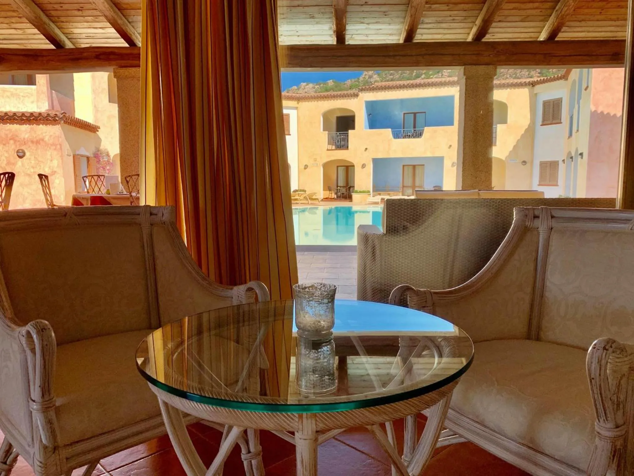 Lobby or reception in Hotel Monti Di Mola