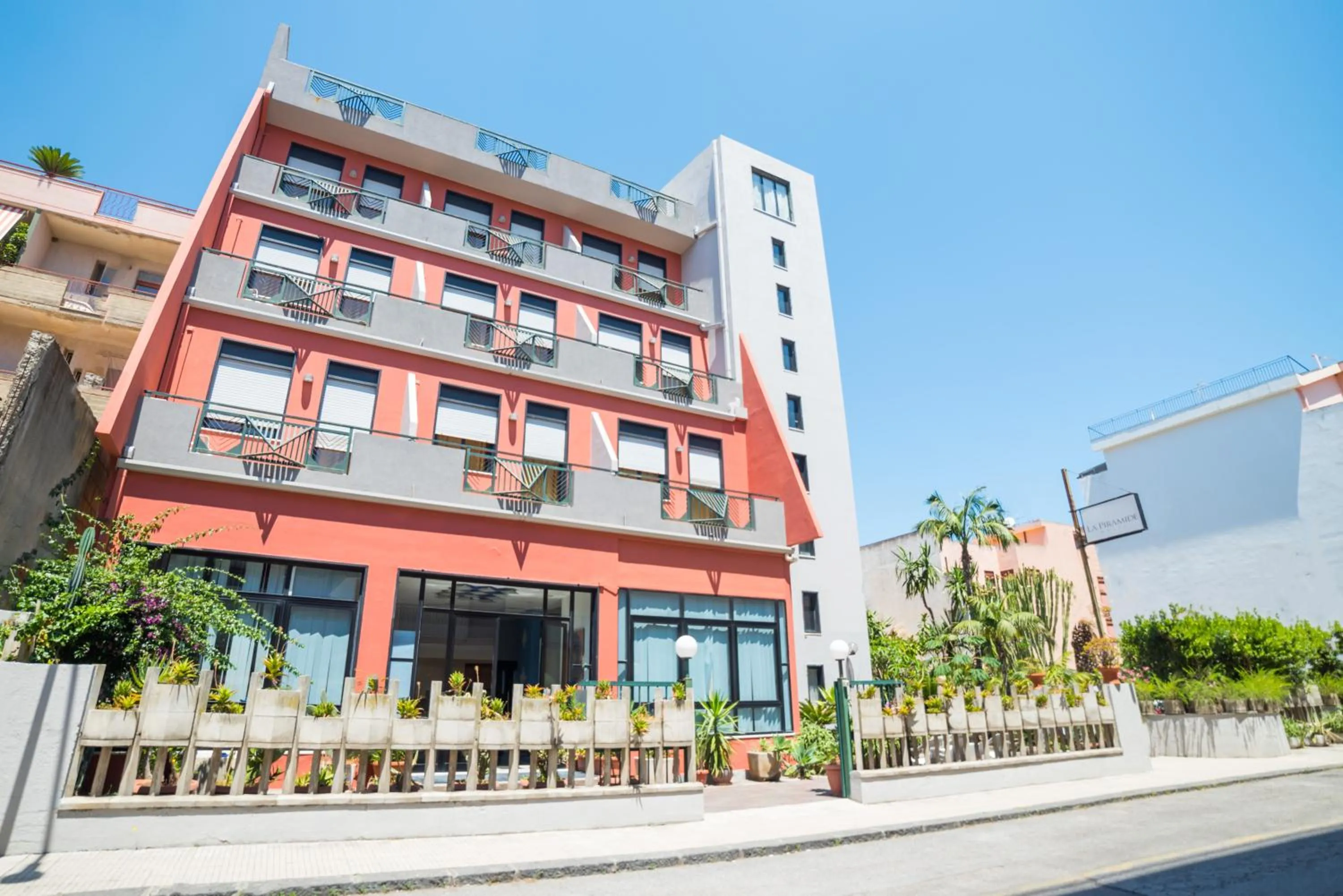 View (from property/room) in La Piramide