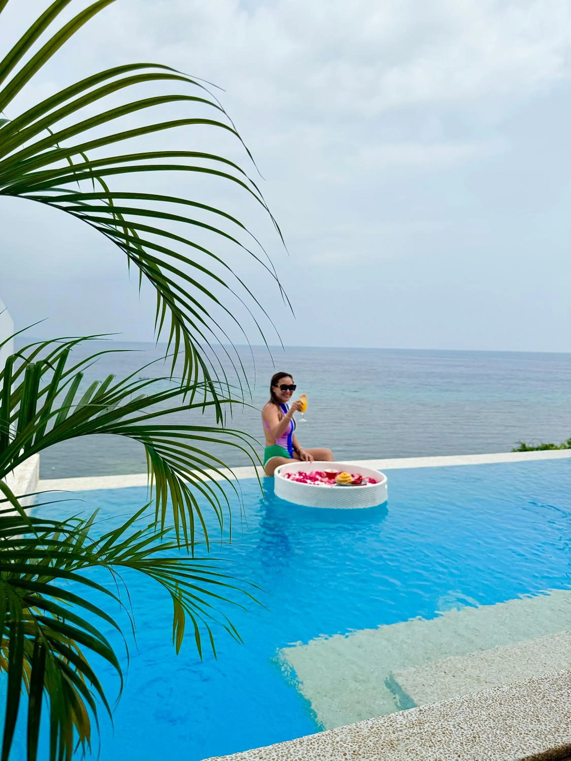 Pool view in Epic Suites Bohol ADULTS ONLY