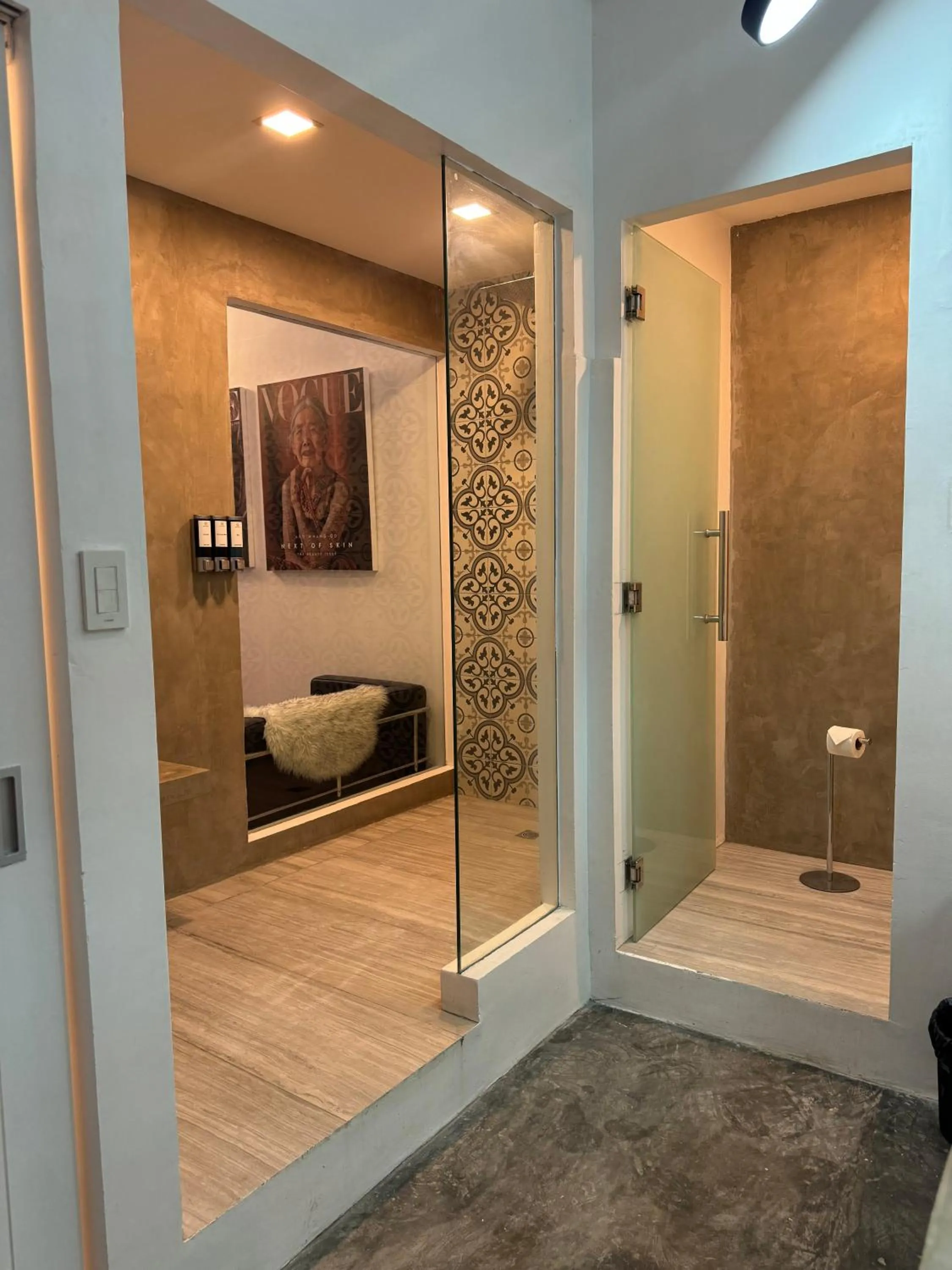 Shower in Epic Suites Bohol ADULTS ONLY