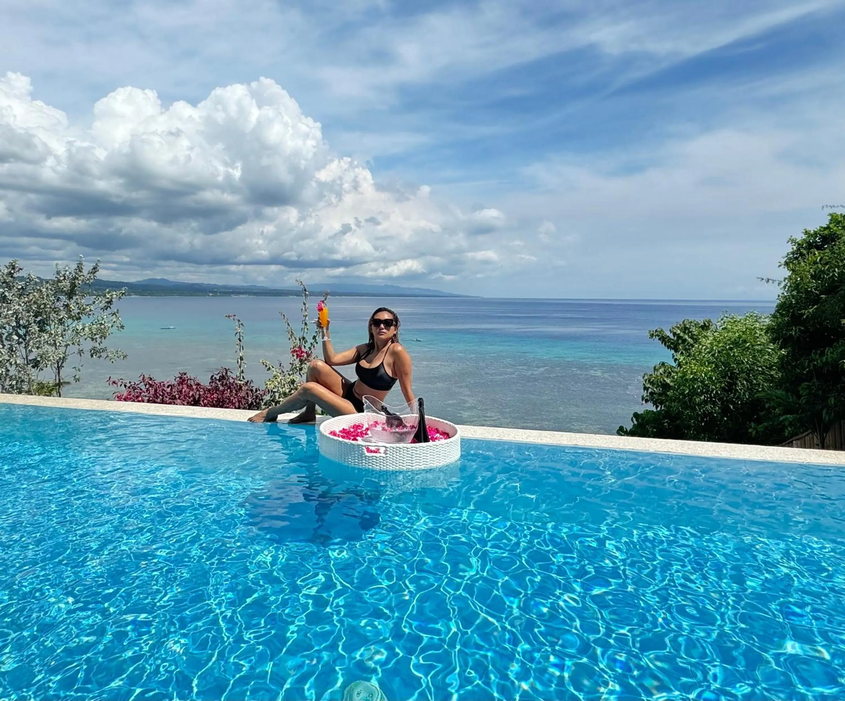 Pool view in Epic Suites Bohol ADULTS ONLY