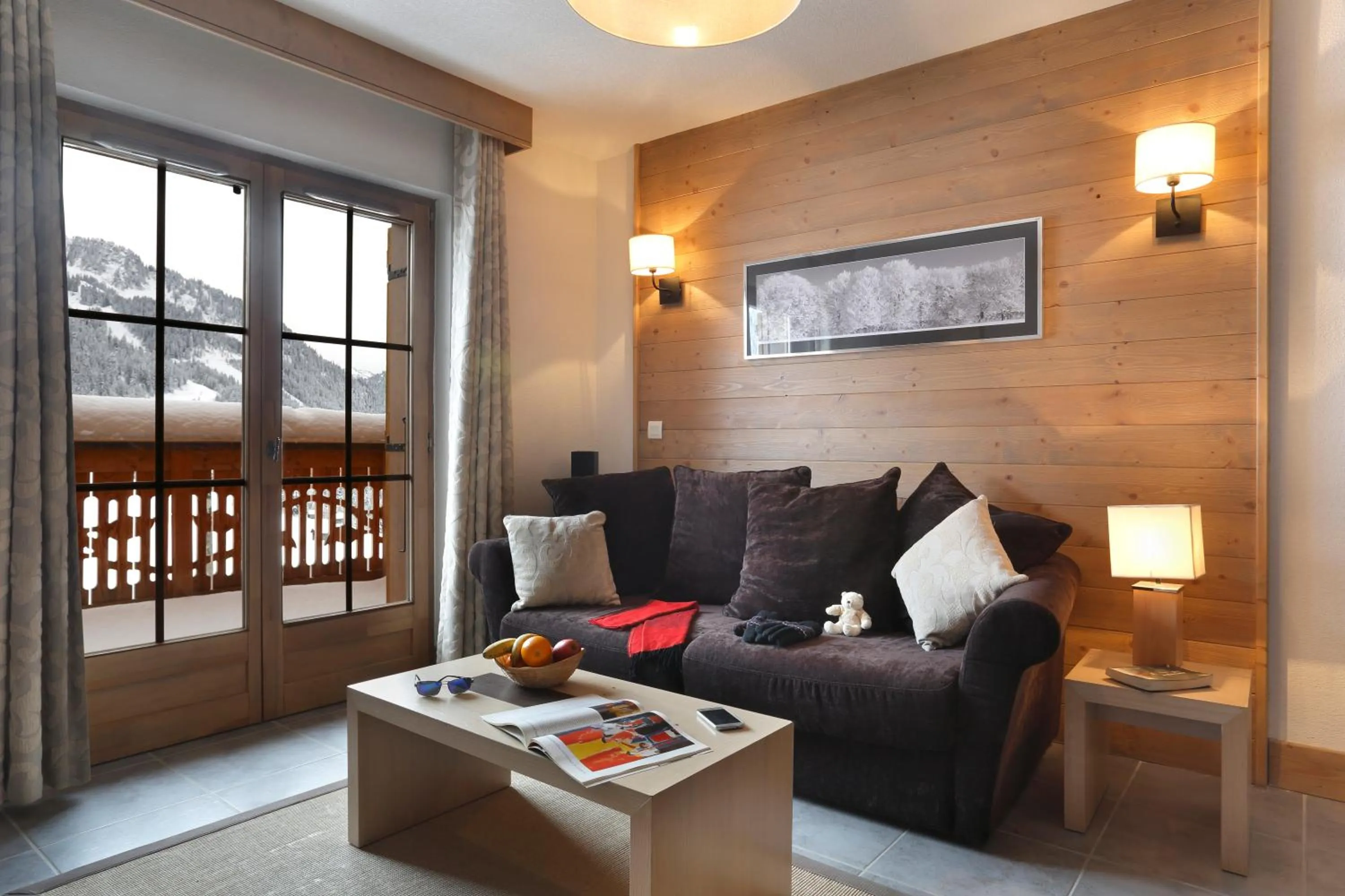 Living room in Résidence Goélia Le Grand Ermitage