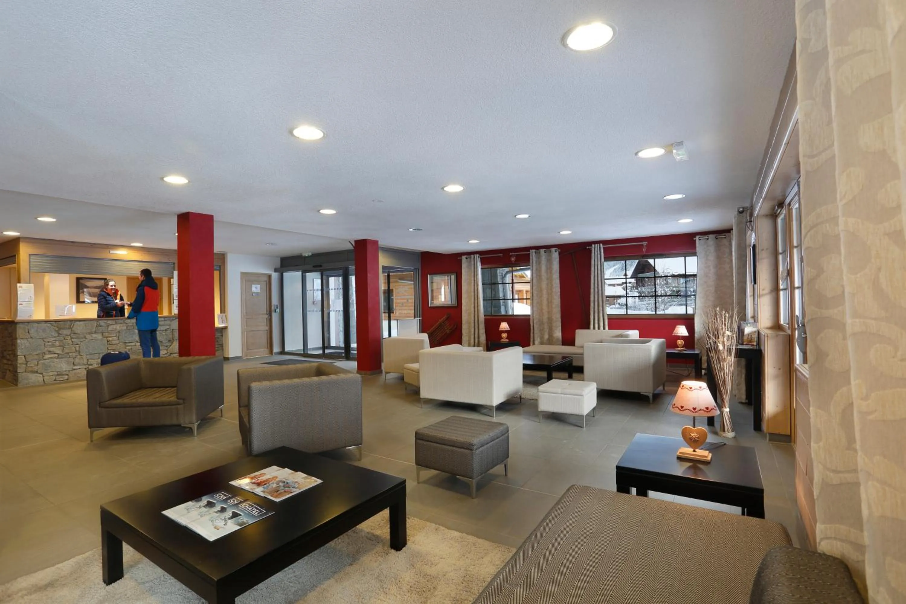 Living room in Résidence Goélia Le Grand Ermitage