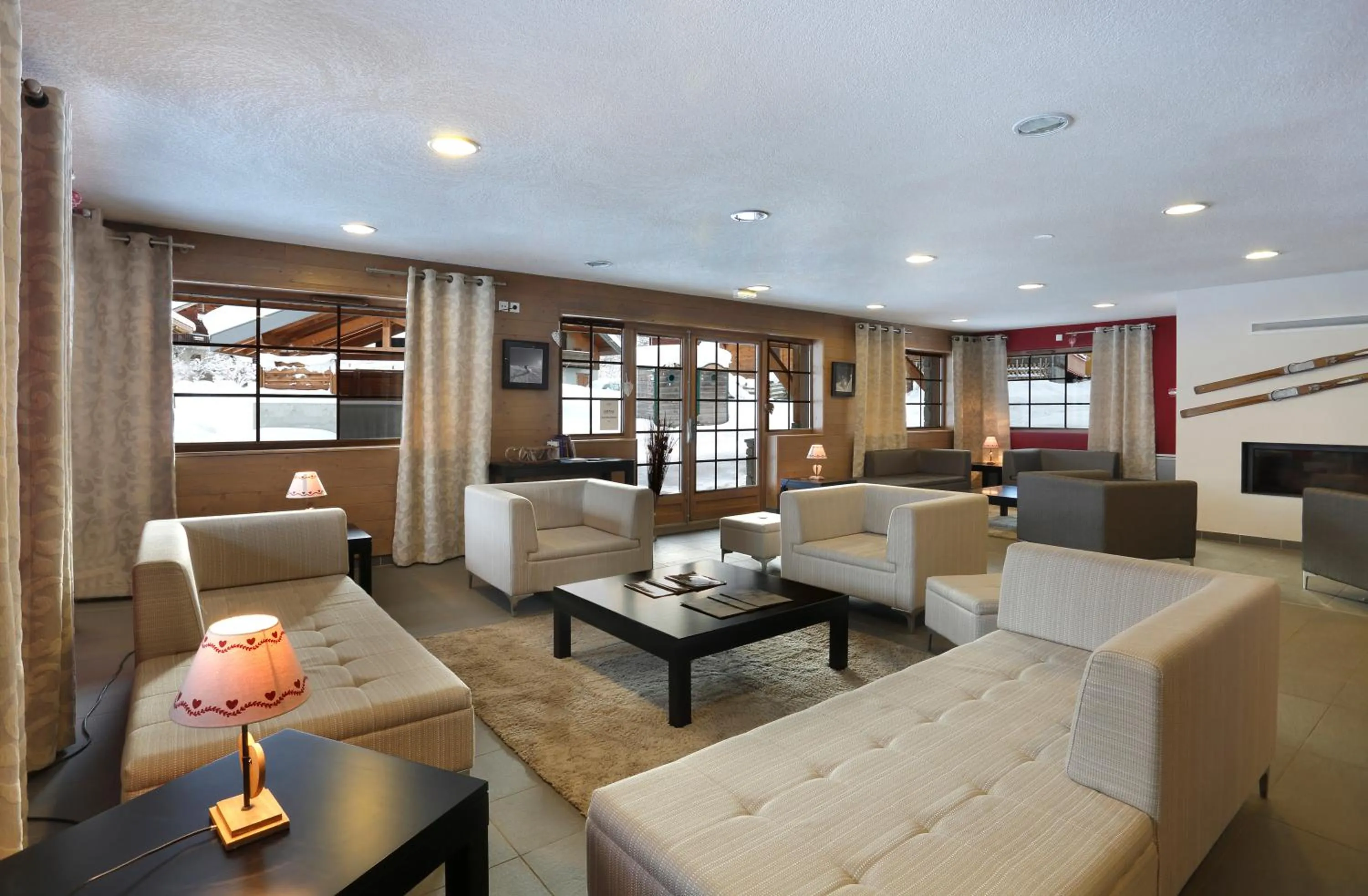 Living room in Résidence Goélia Le Grand Ermitage