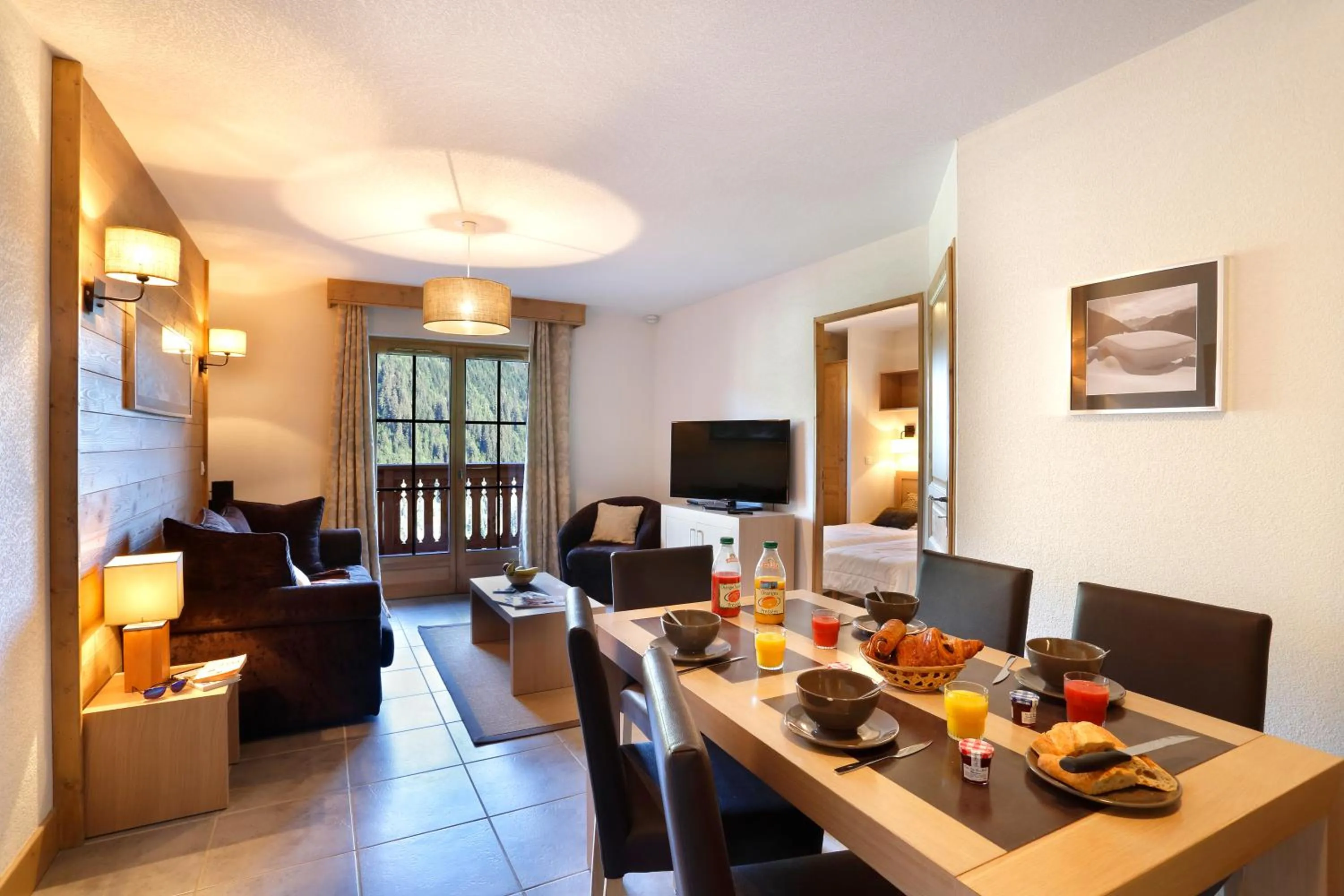 Balcony/Terrace in Résidence Goélia Le Grand Ermitage