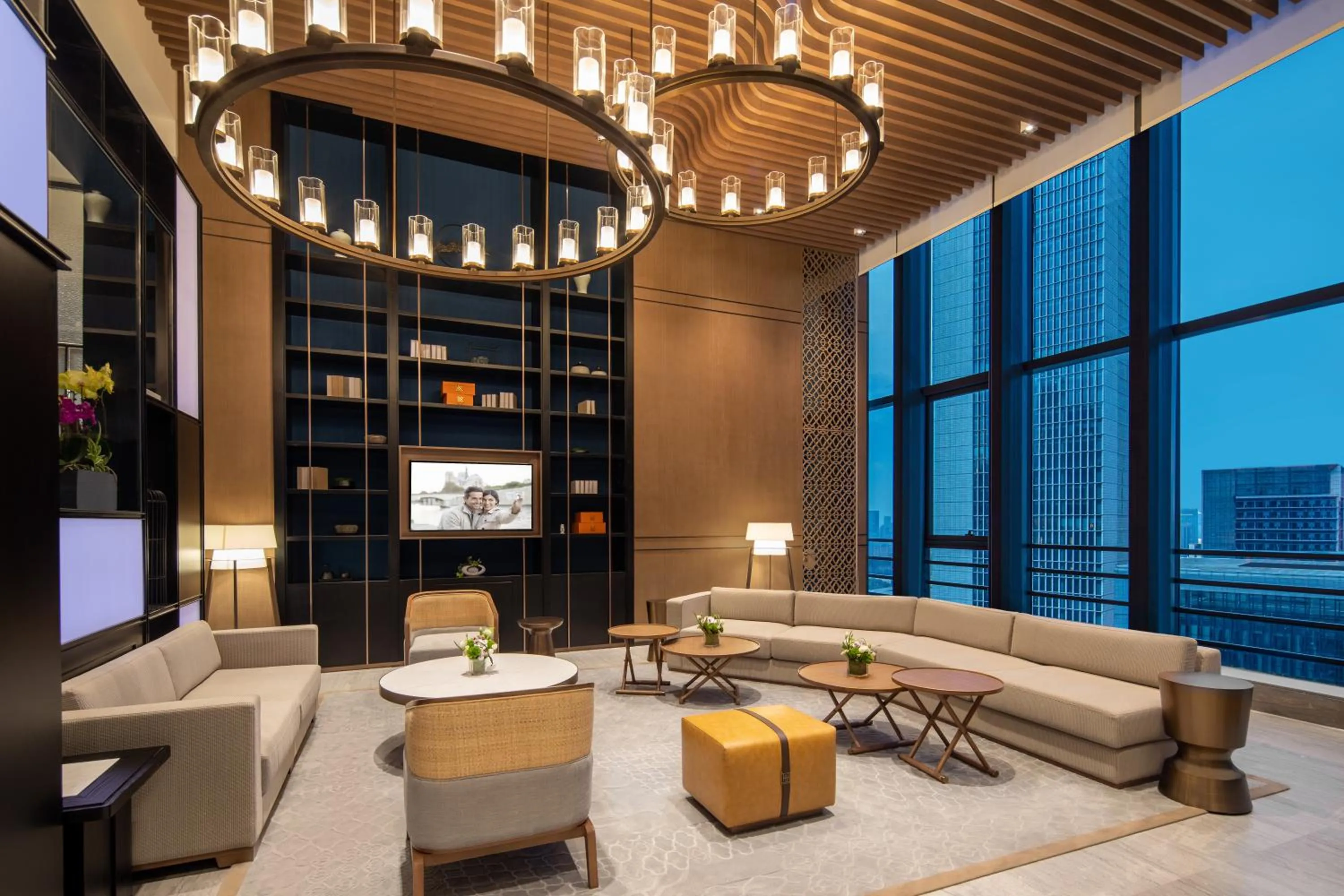 Lobby or reception in Ascott M-City Foshan