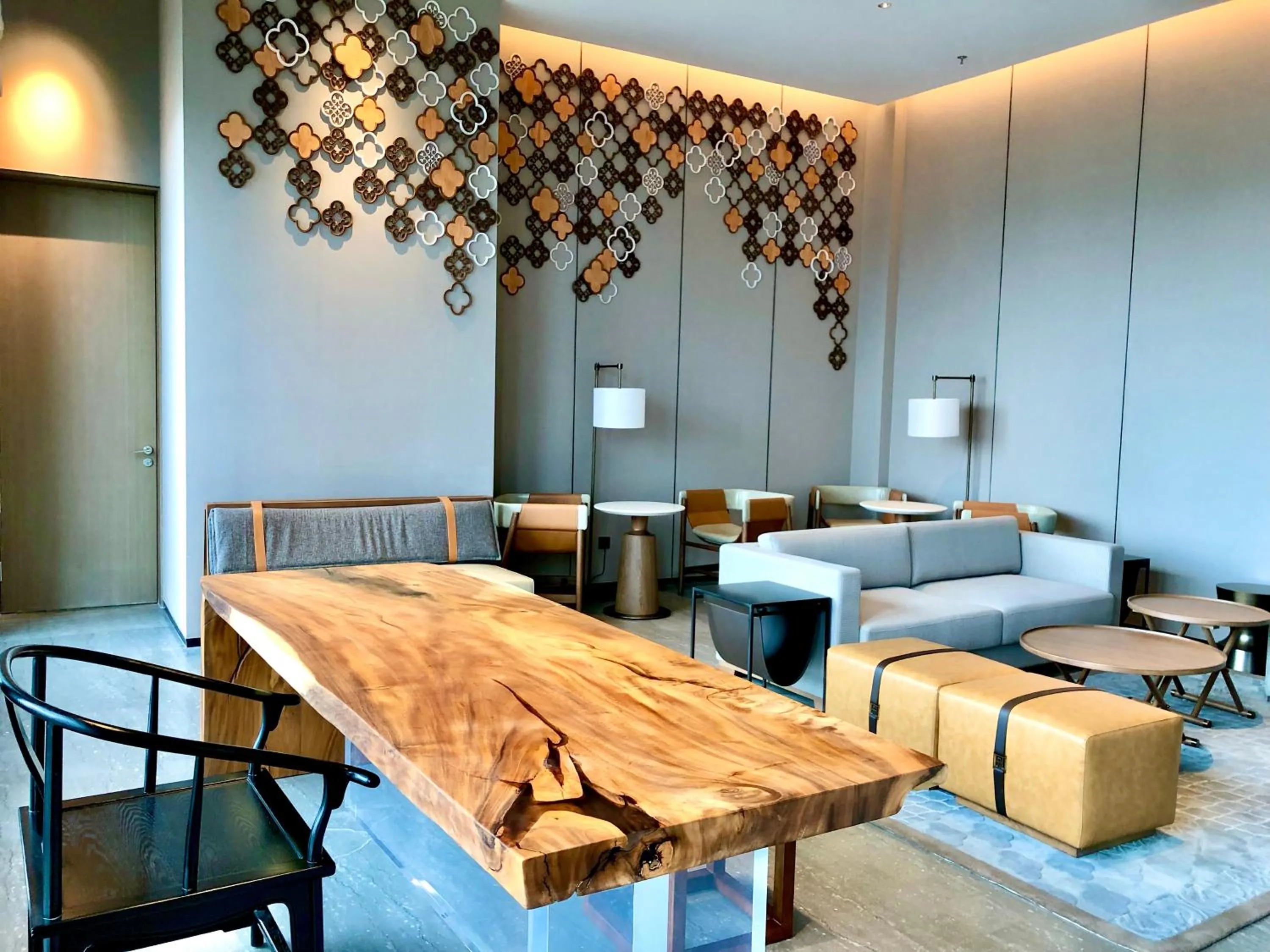 Seating area in Ascott M-City Foshan