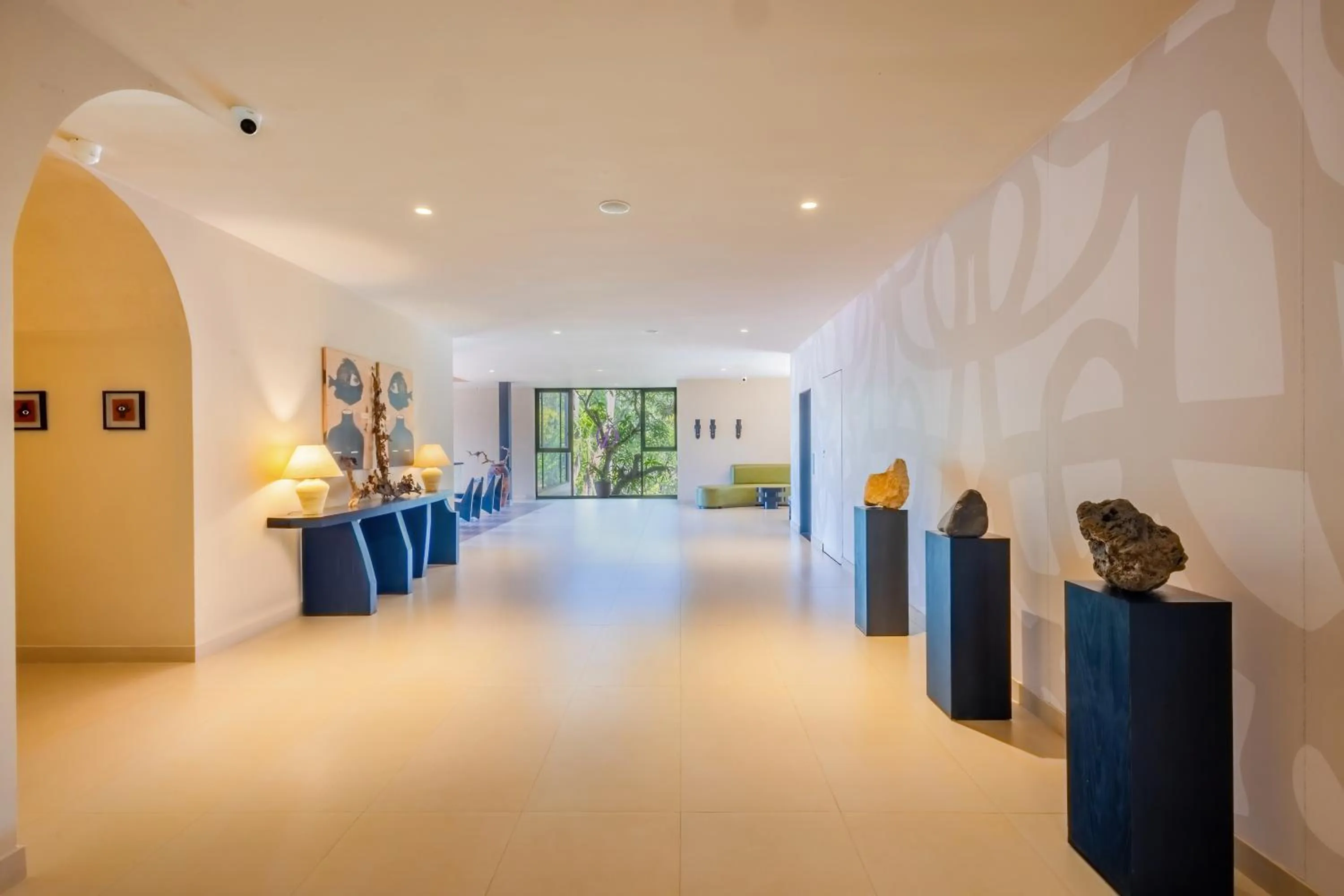 Seating area in Flora Vythiri Resort Wayanad