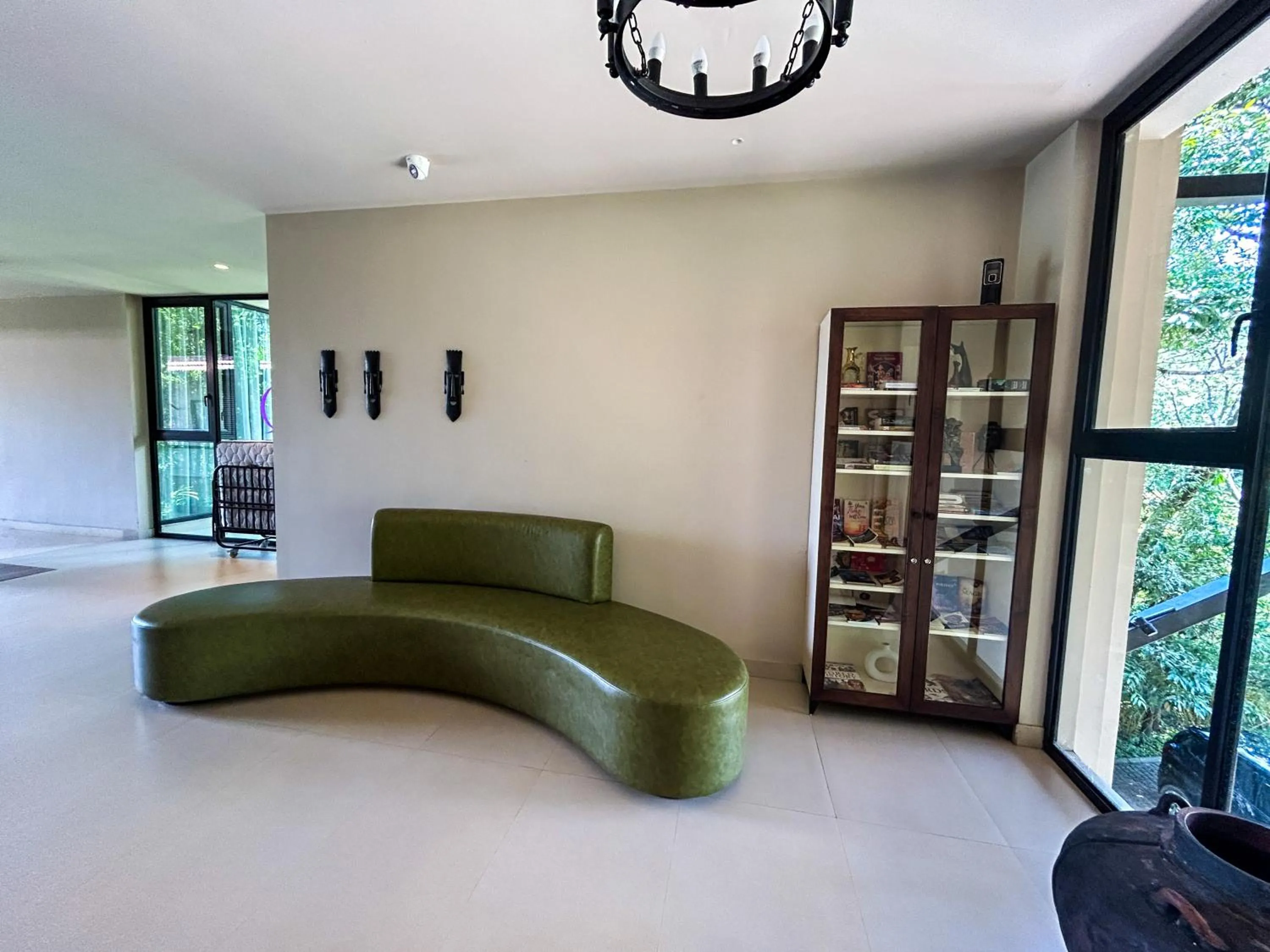 Library in Flora Vythiri Resort Wayanad