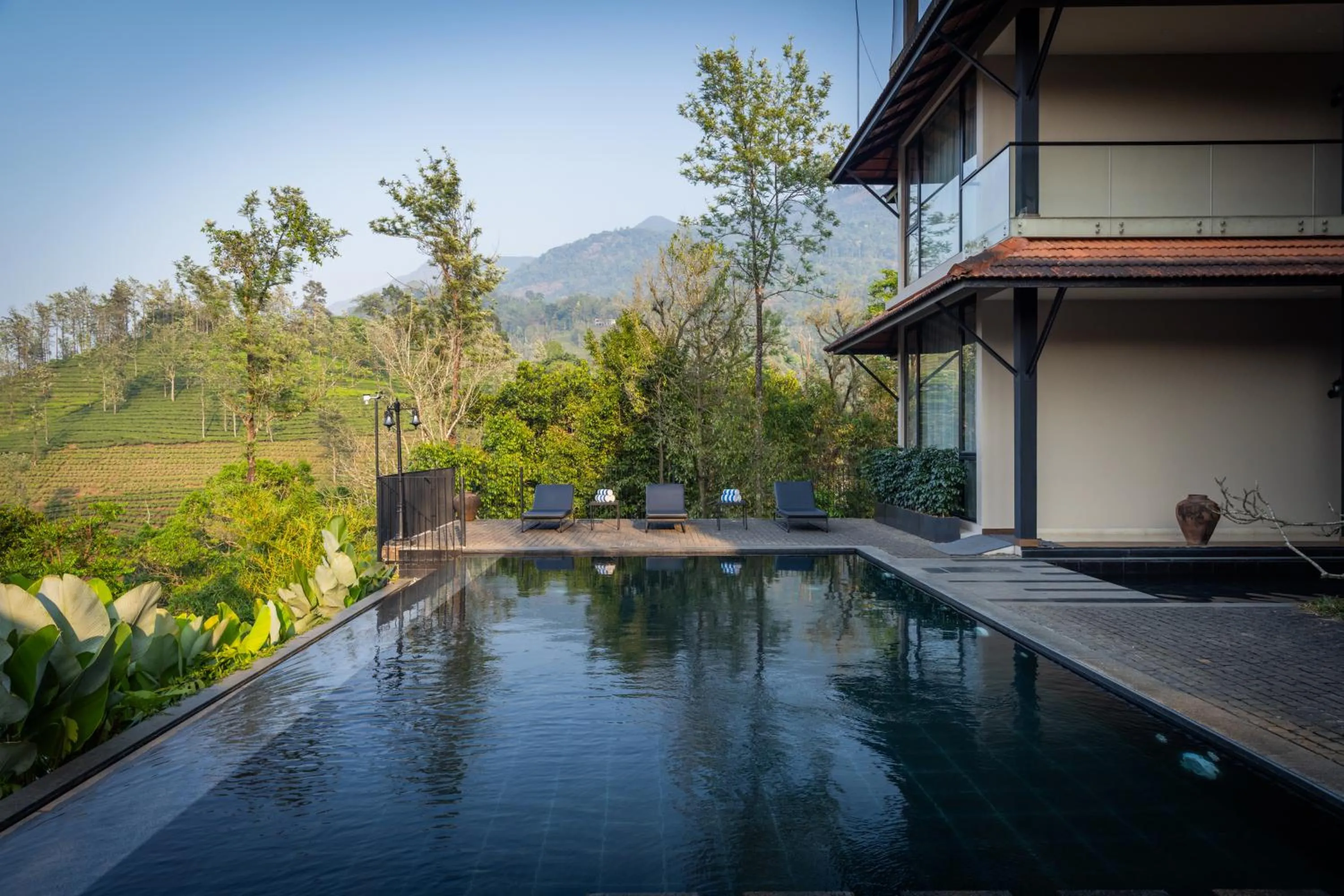 Natural landscape in Flora Vythiri Resort Wayanad