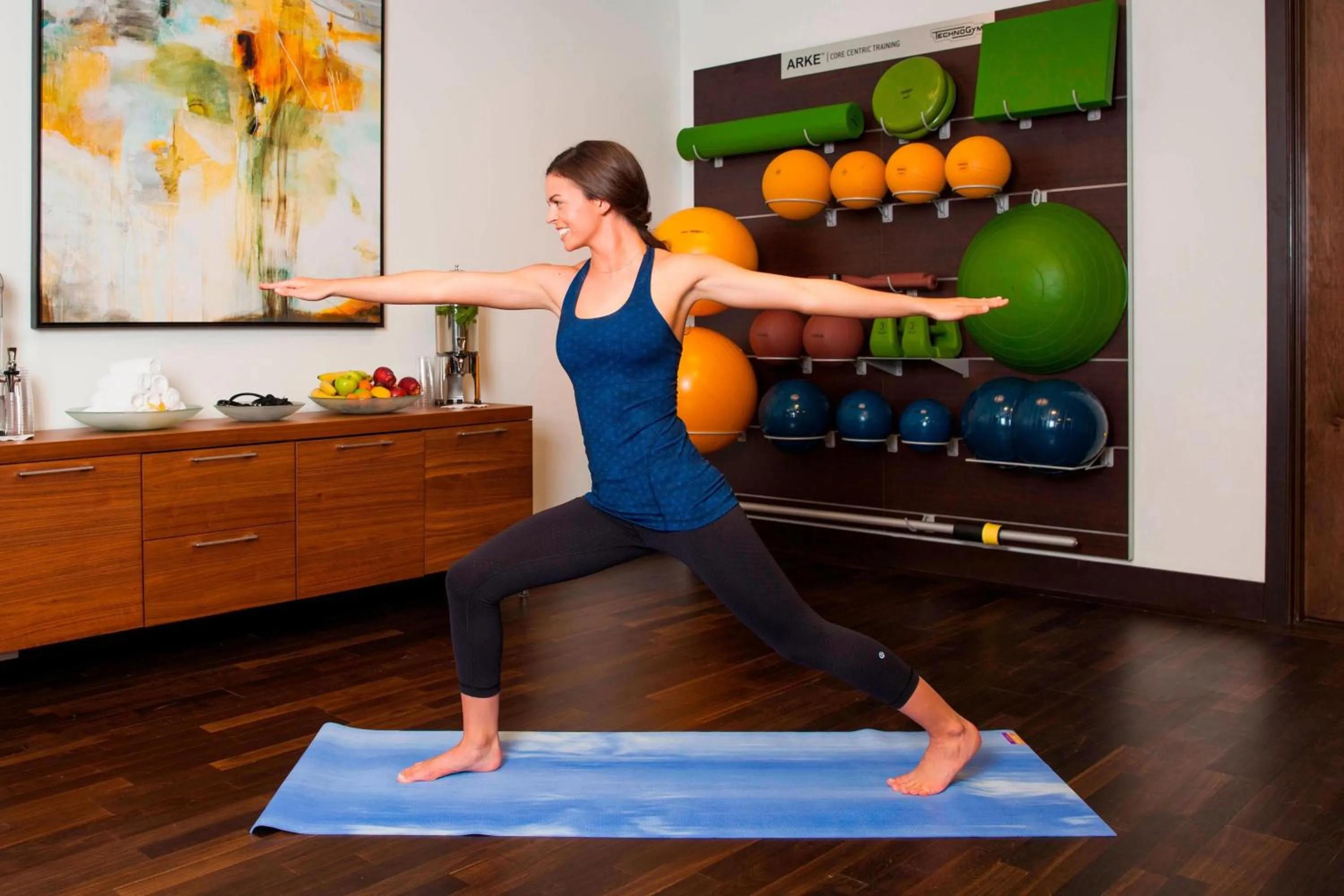 Fitness centre/facilities in JW Marriott Houston Downtown