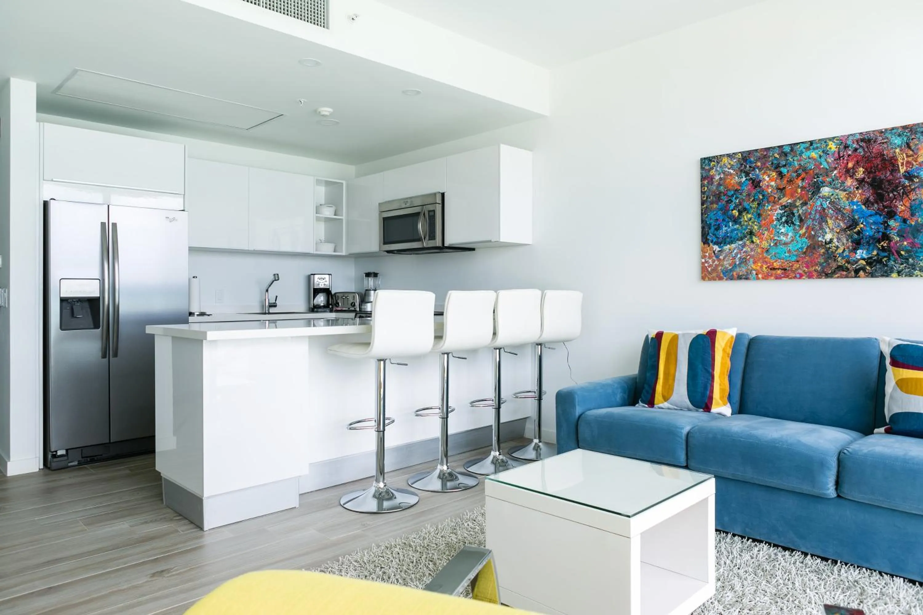 Kitchen or kitchenette in Blue Residences