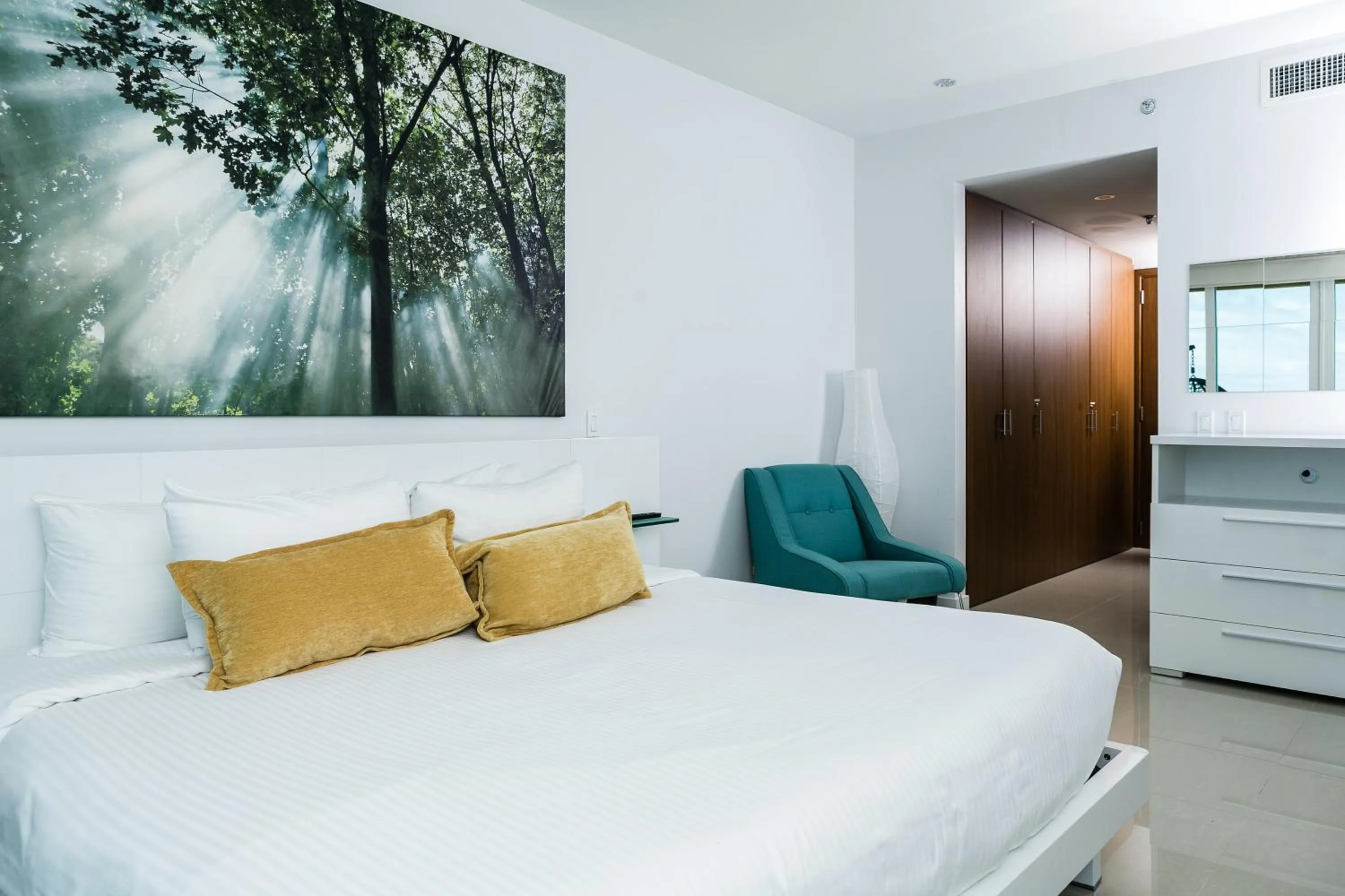 Bed in Blue Residences