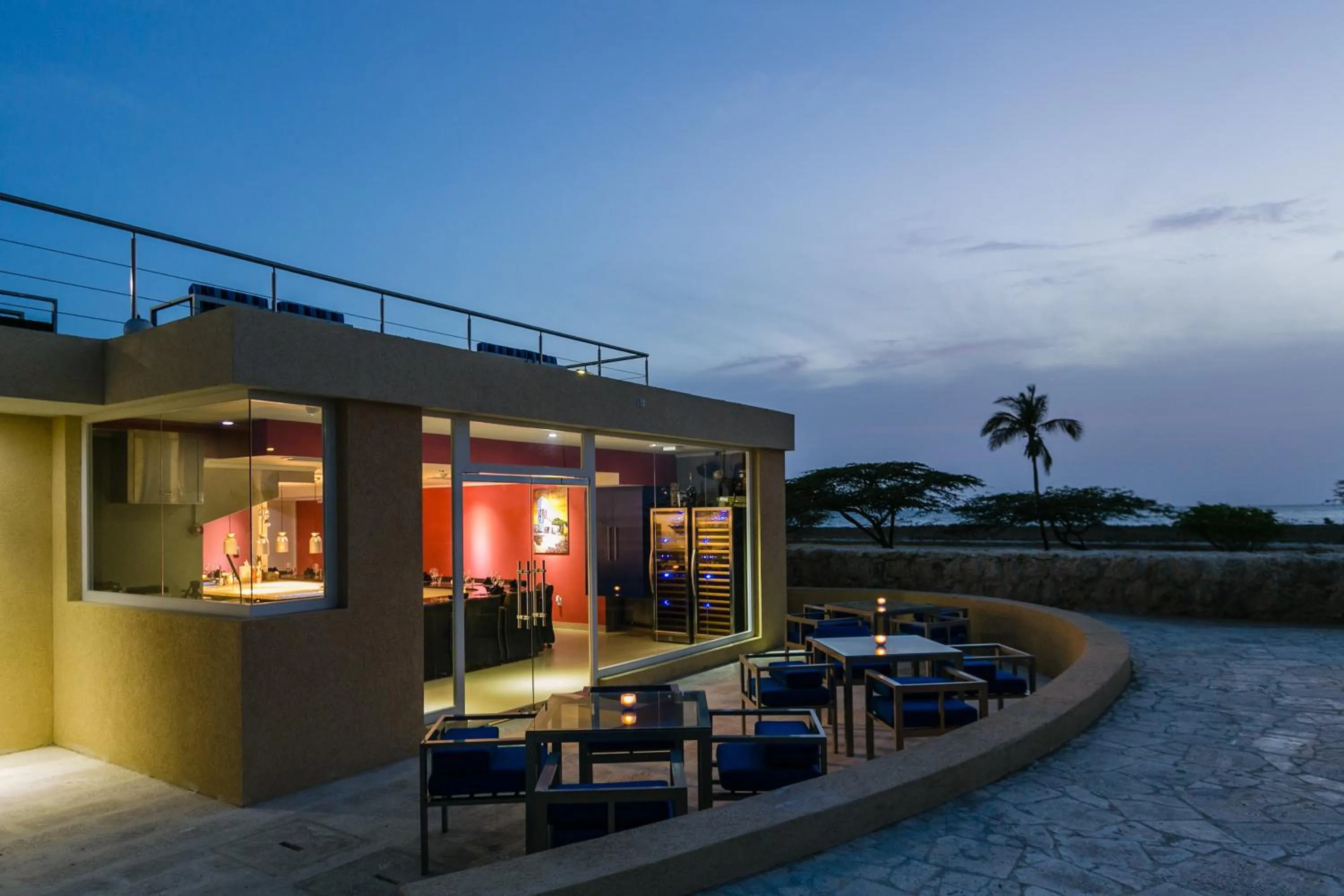 Dining area in Blue Residences