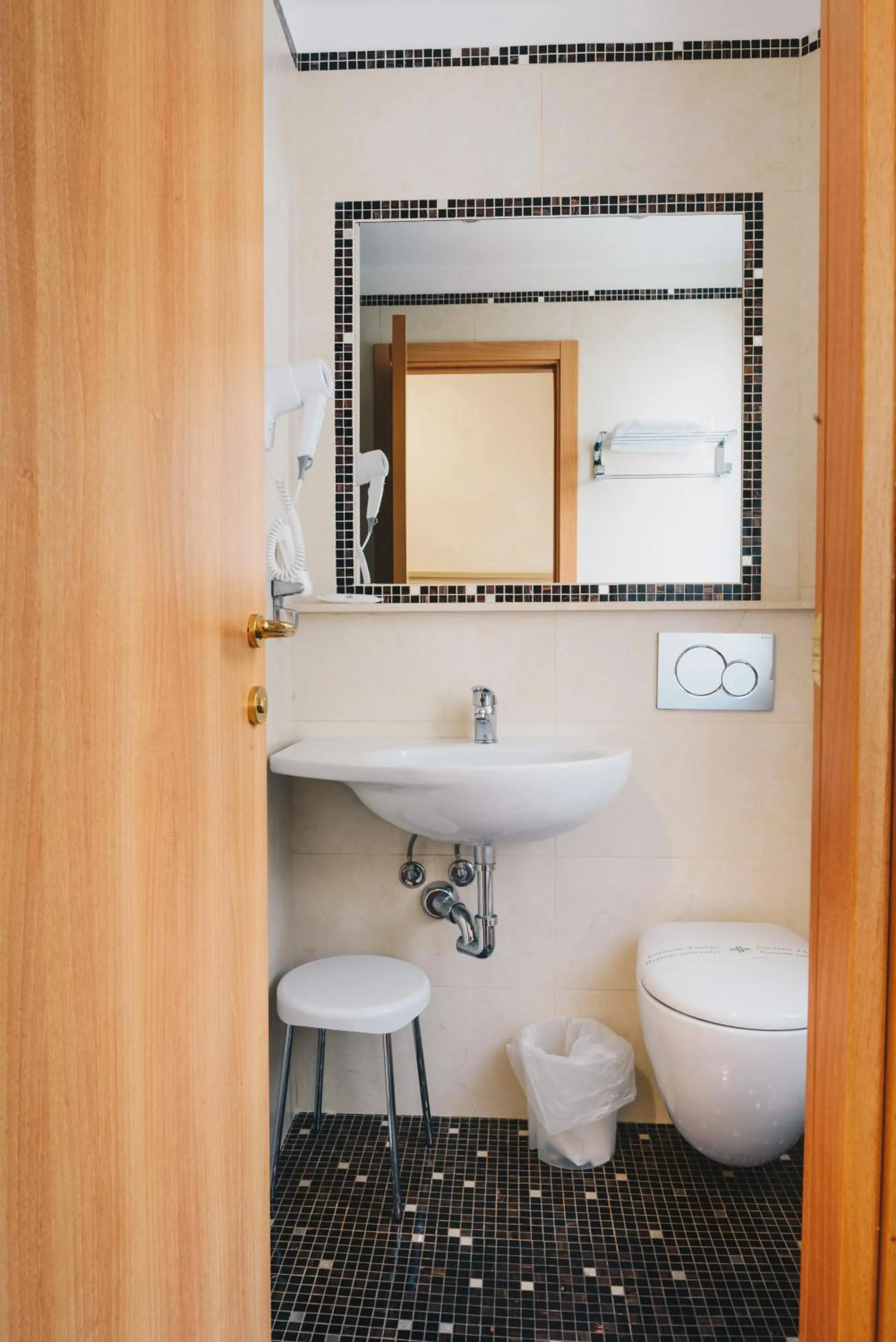 Bathroom in Hotel Corallo