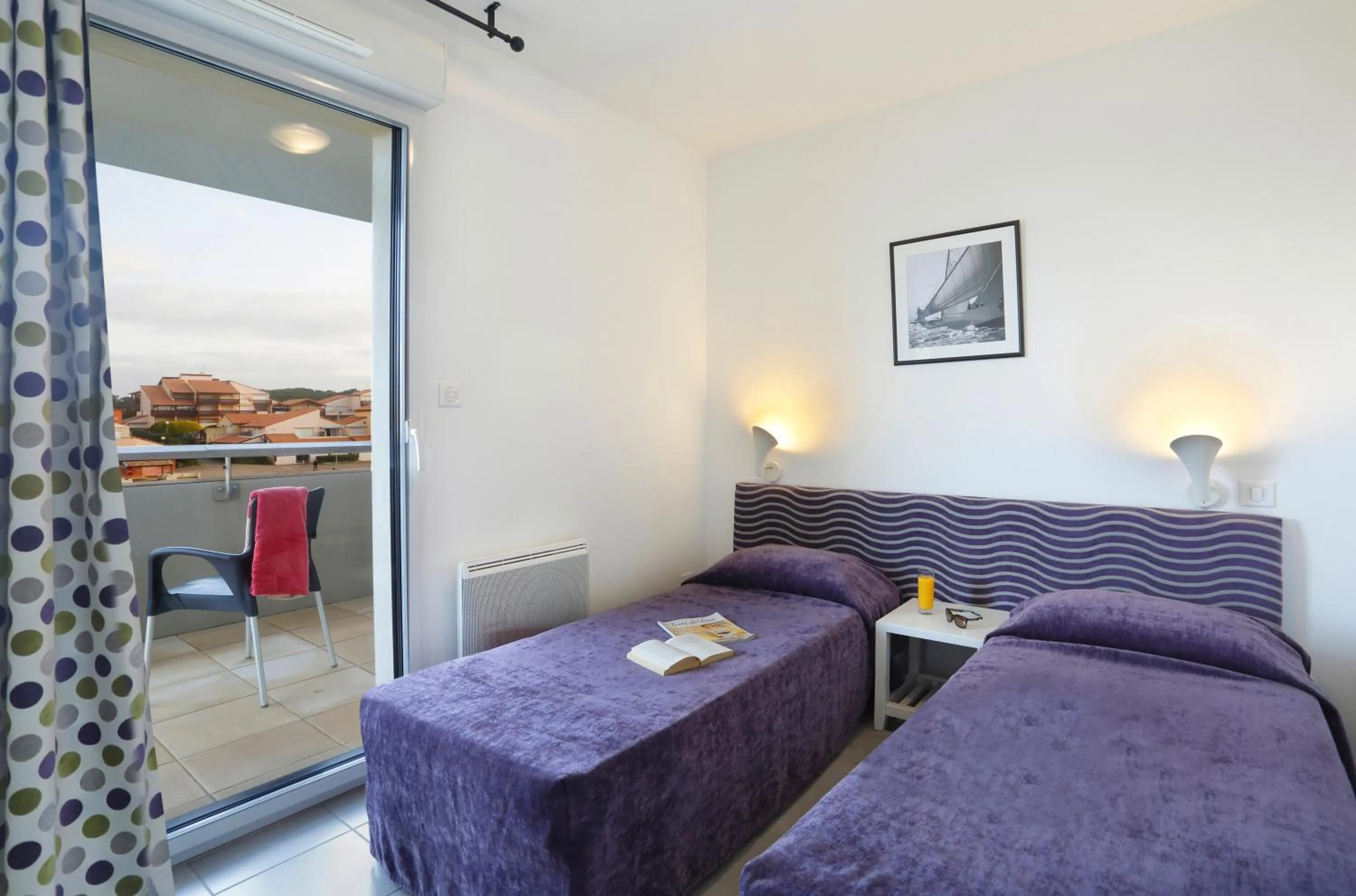 Bedroom in Résidence Néméa l'Estacade