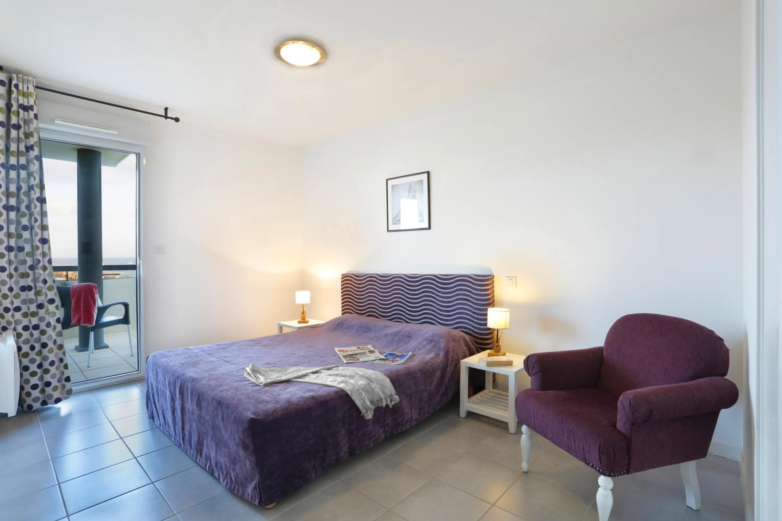 Bedroom in Résidence Néméa l'Estacade