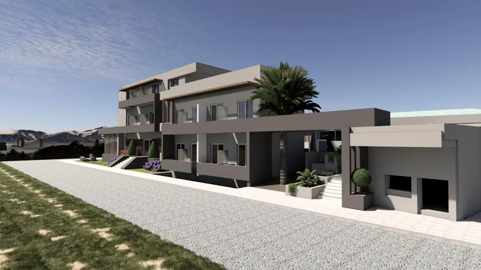 Property building in Summer Beach Hotel