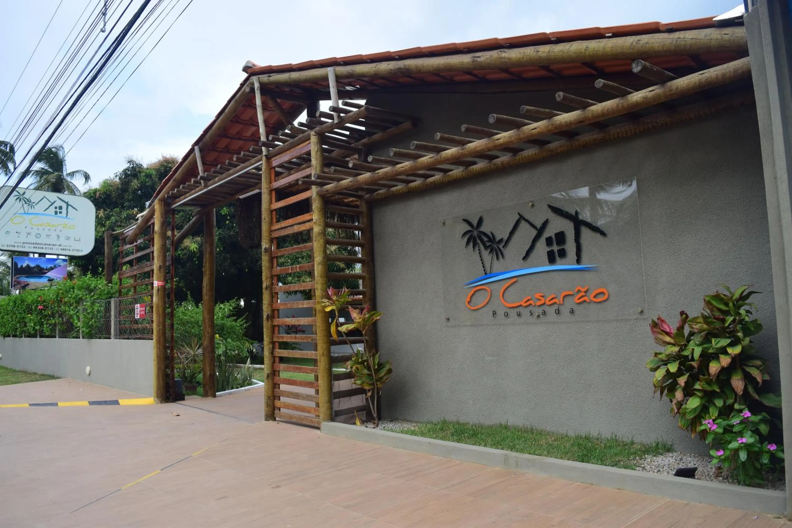 Facade/entrance in Pousada o Casarão