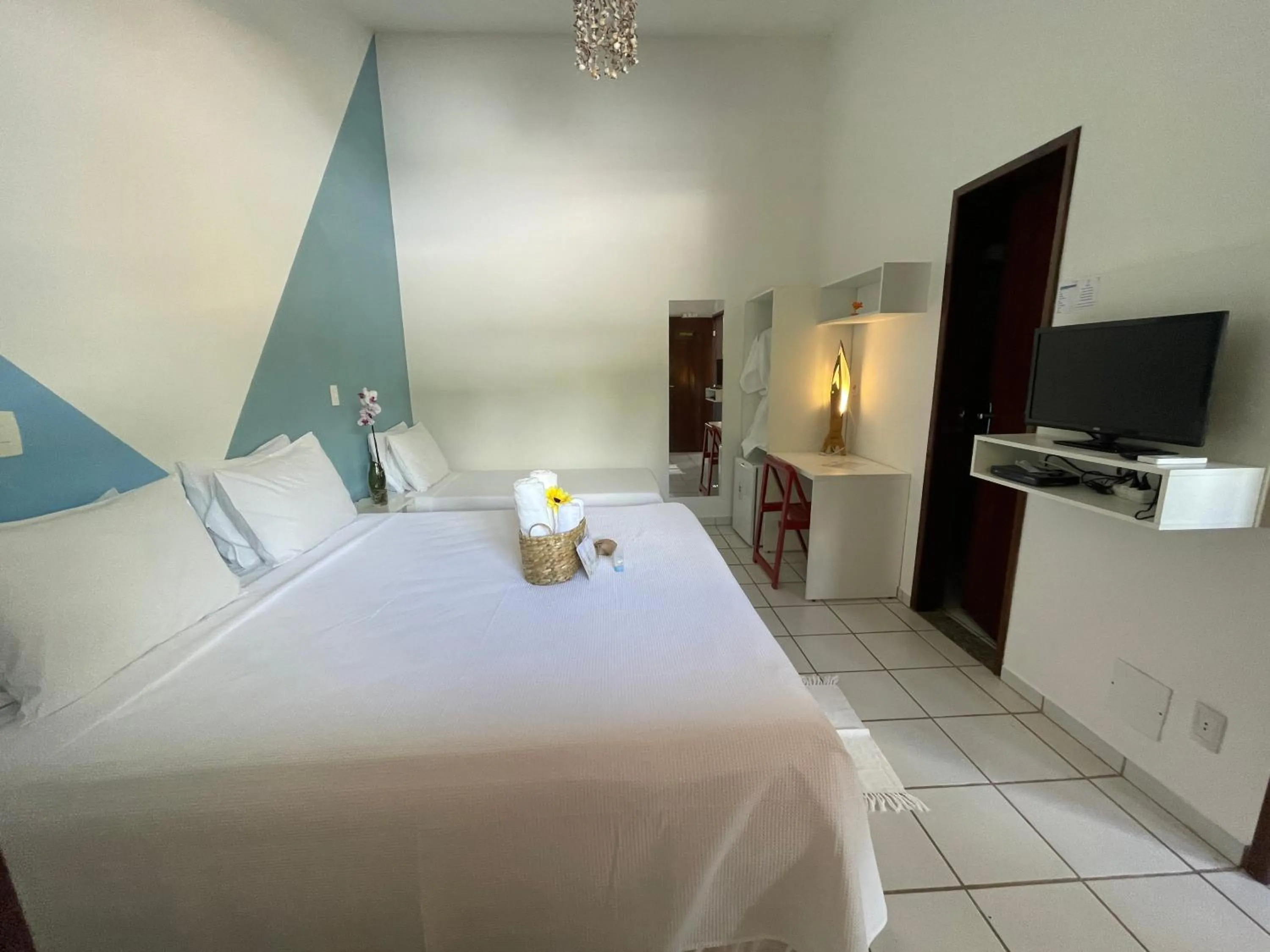 Bedroom, Bed in Pousada o Casarão