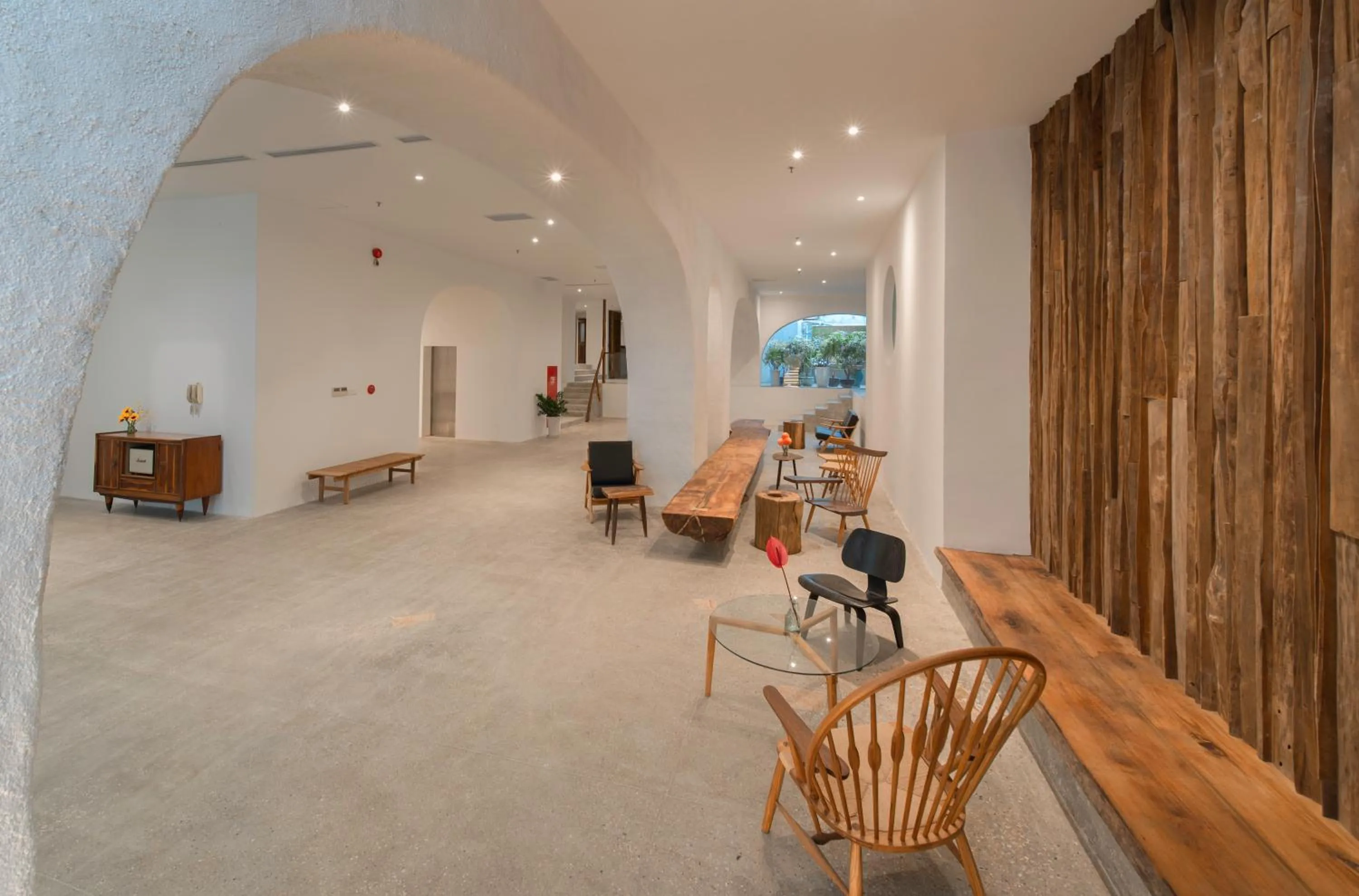 Living room in Green World Hotel Nha Trang