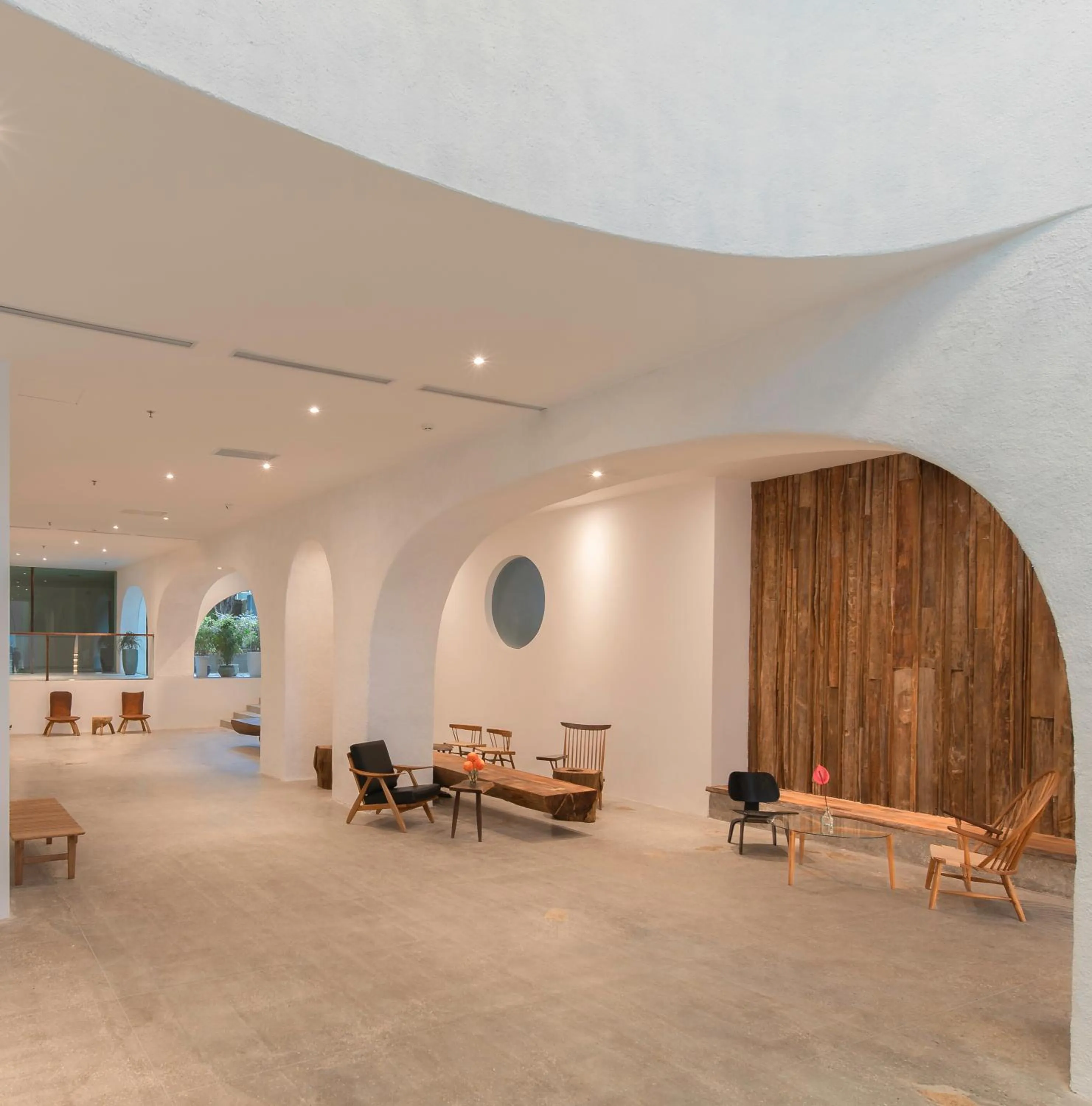 Seating area in Green World Hotel Nha Trang