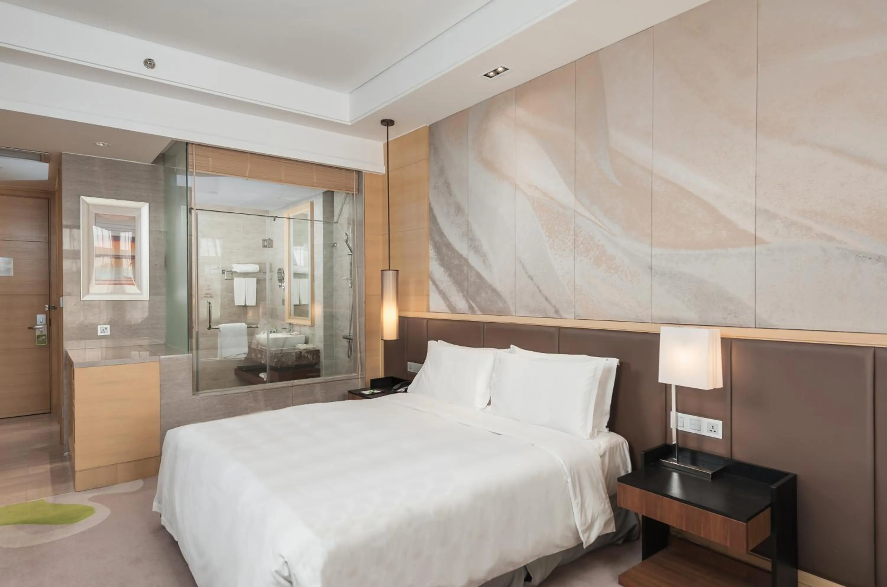Property building, Bed in Hai Tian Expo Hotel