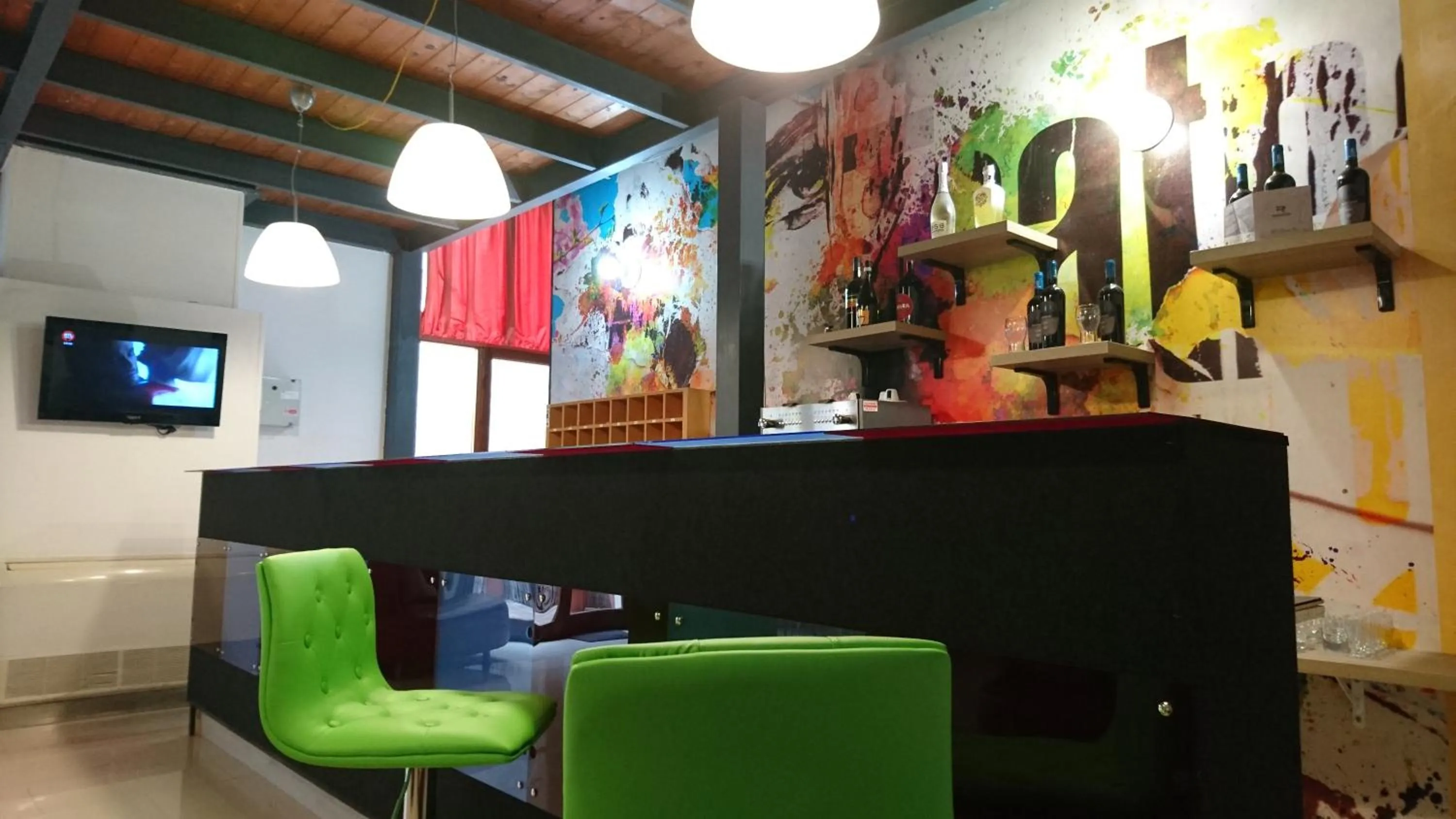 Lobby or reception in Hotel Centrale