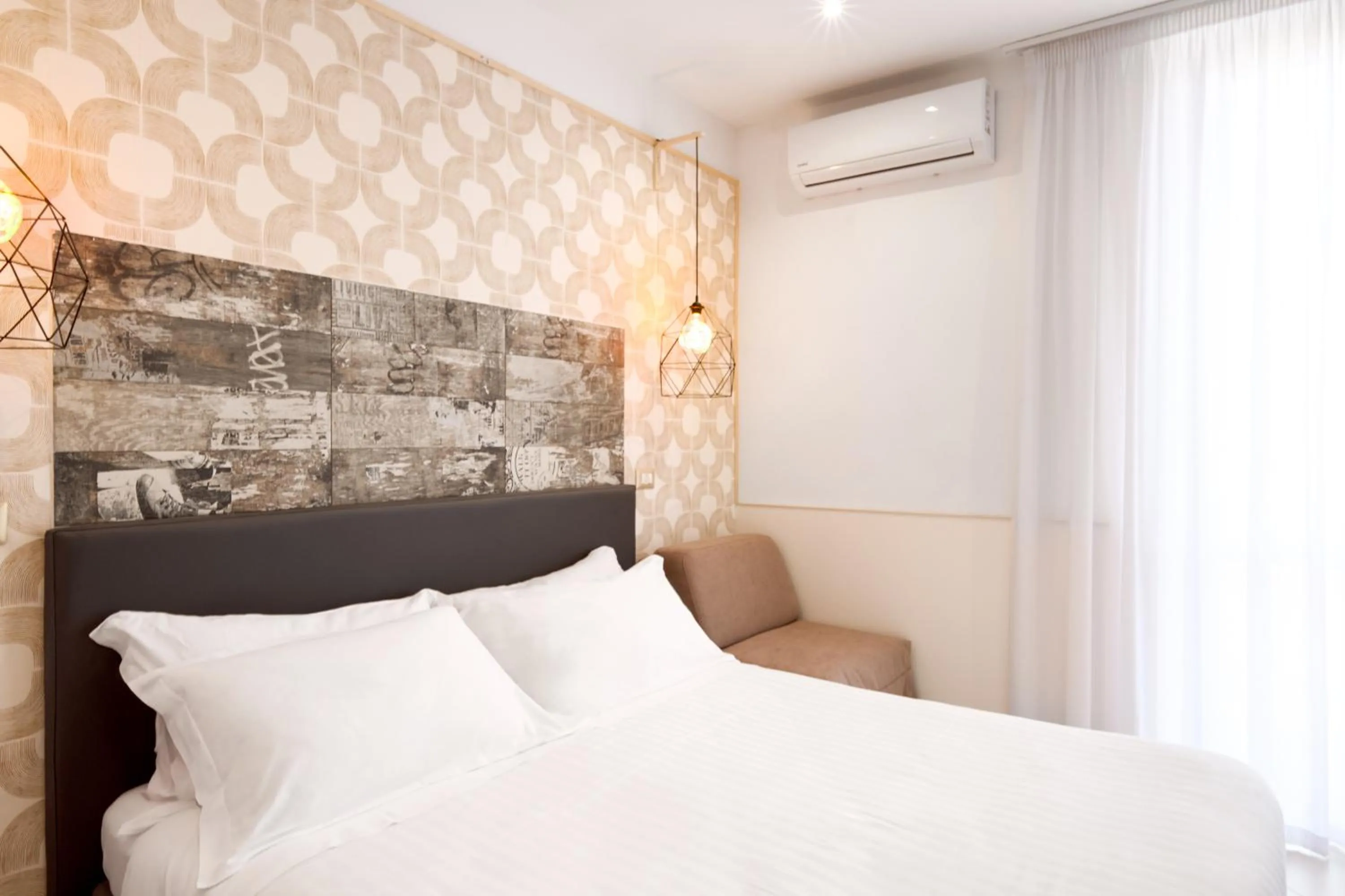 Bedroom, Bed in Hotel Centrale