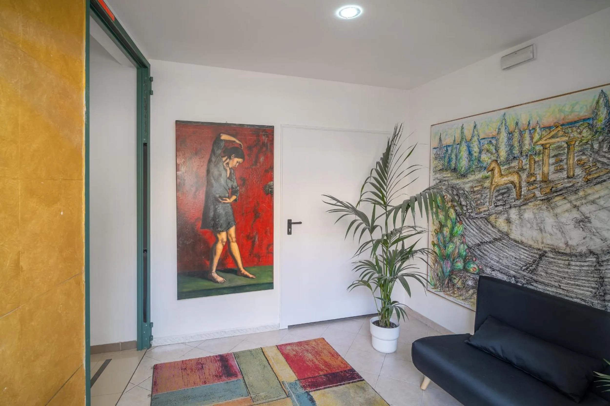 Lobby or reception in Hotel Centrale