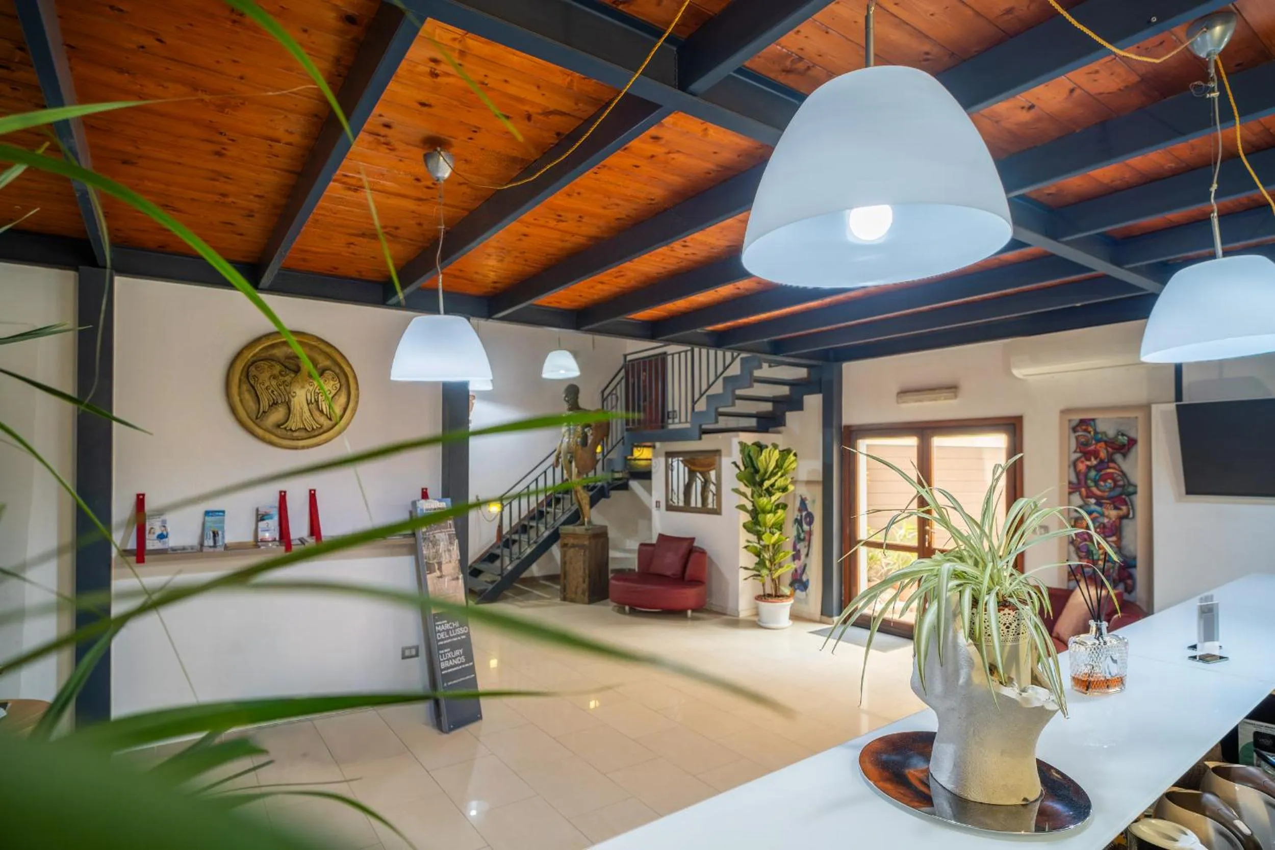 Lobby or reception in Hotel Centrale